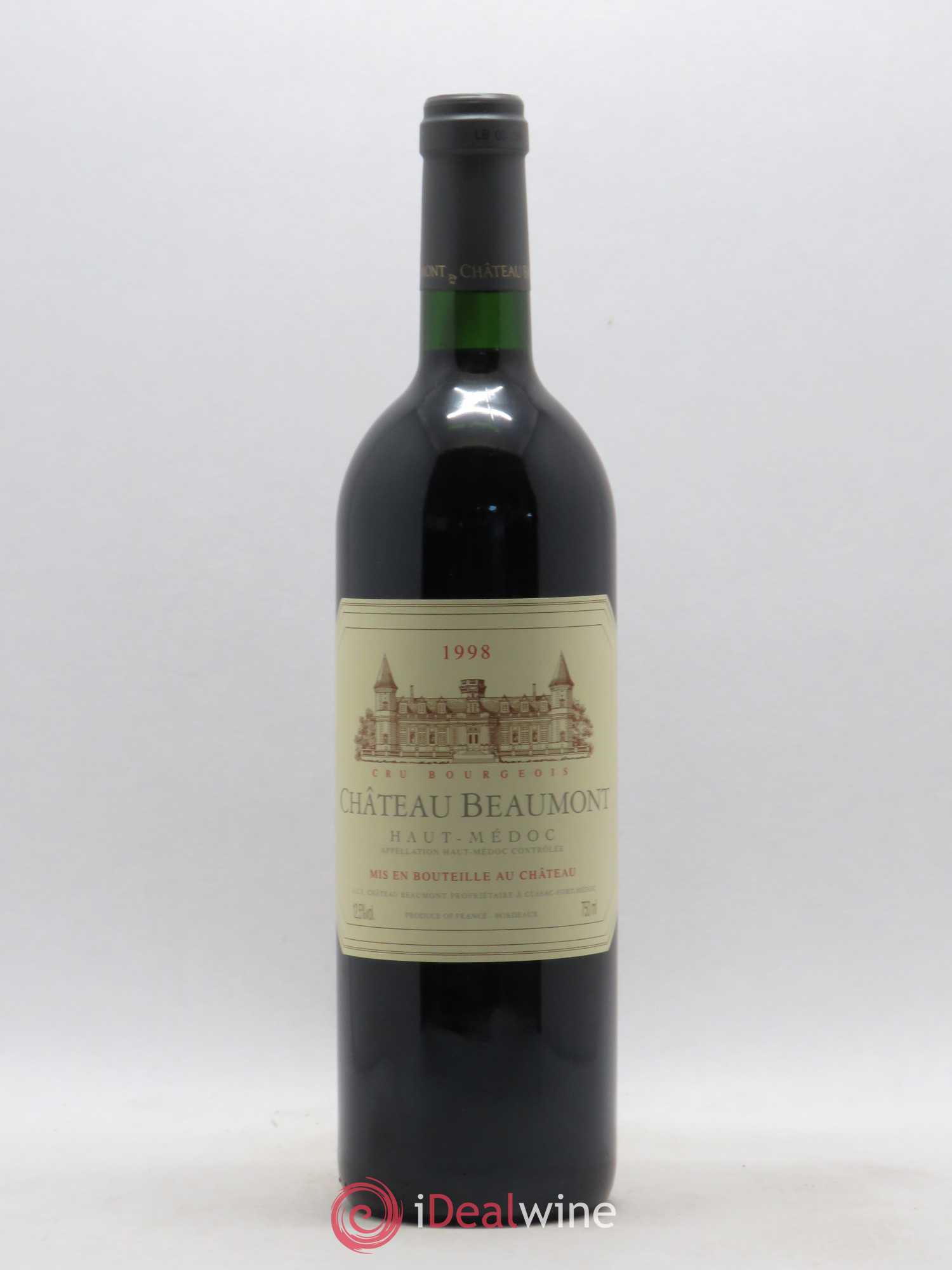 Château Beaumont Cru Bourgeois (sans prix de réserve) 1998 - Lot de 1 bouteille - 0