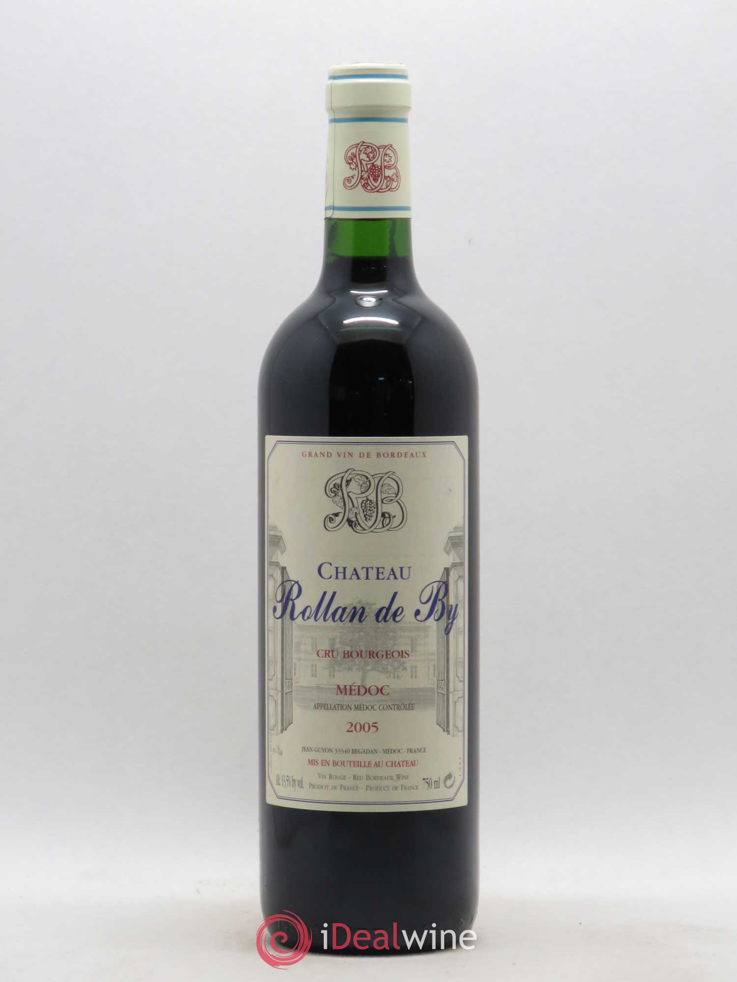 Château Rollan de By Cru Bourgeois 2005 - Lot de 1 bouteille - 0