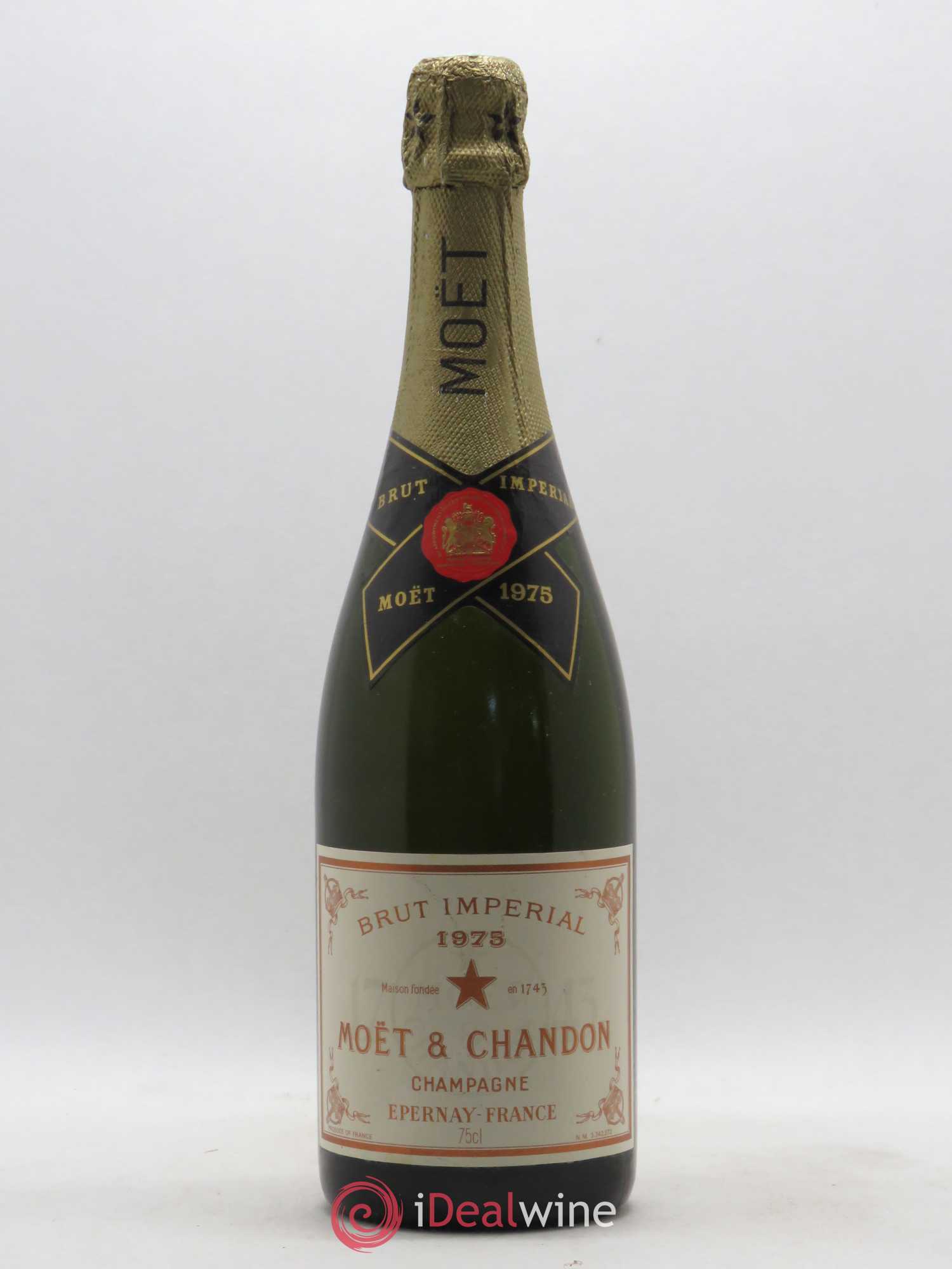 Impérial Brut Moët et Chandon 1975 - Lot de 1 bouteille - 0