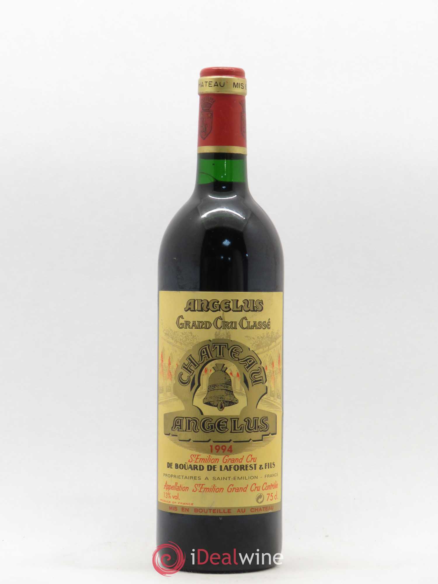 Château Angélus 1er Grand Cru Classé A 1994 - Lot de 1 bouteille - 0