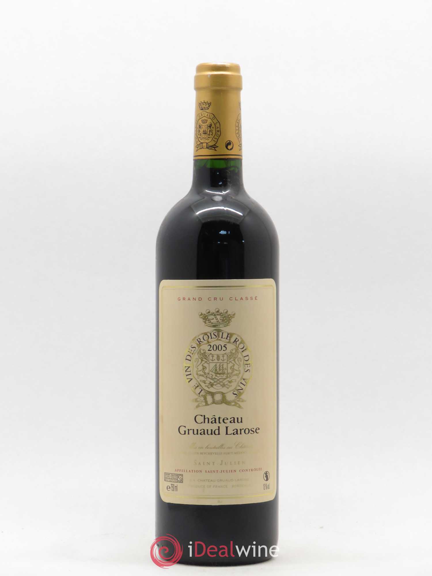 Château Gruaud Larose 2ème Grand Cru Classé 2005 - Lot de 1 bouteille - 0
