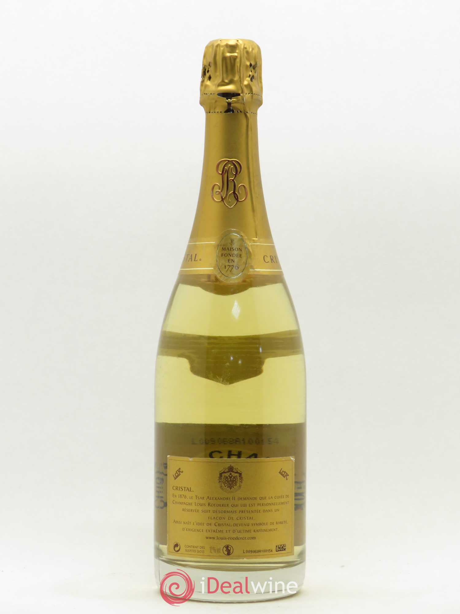 Cristal Louis Roederer 2005 - Lot de 1 bouteille - 1