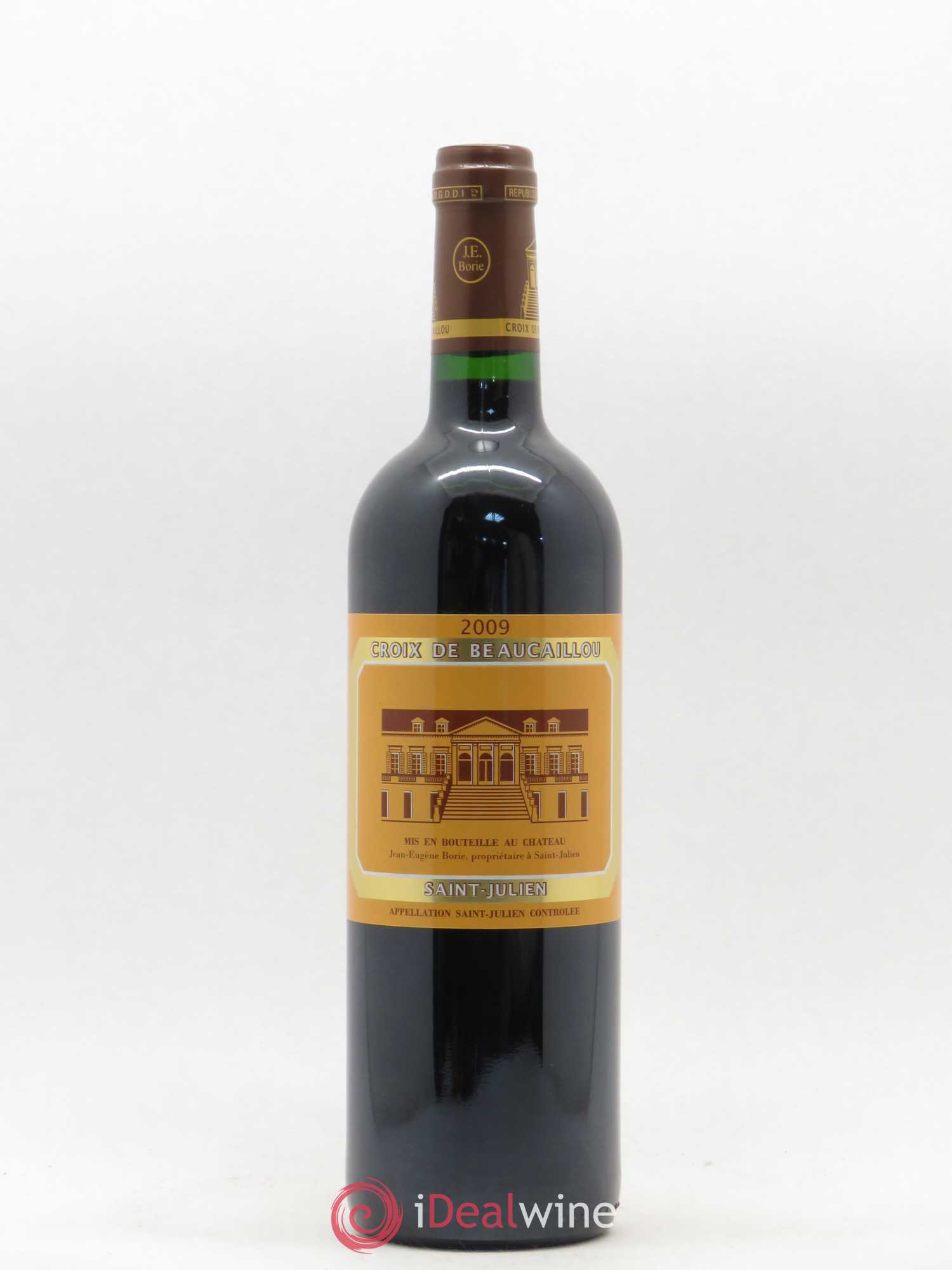 La Croix de Beaucaillou Second Vin 2009 - Lot de 1 bouteille - 0