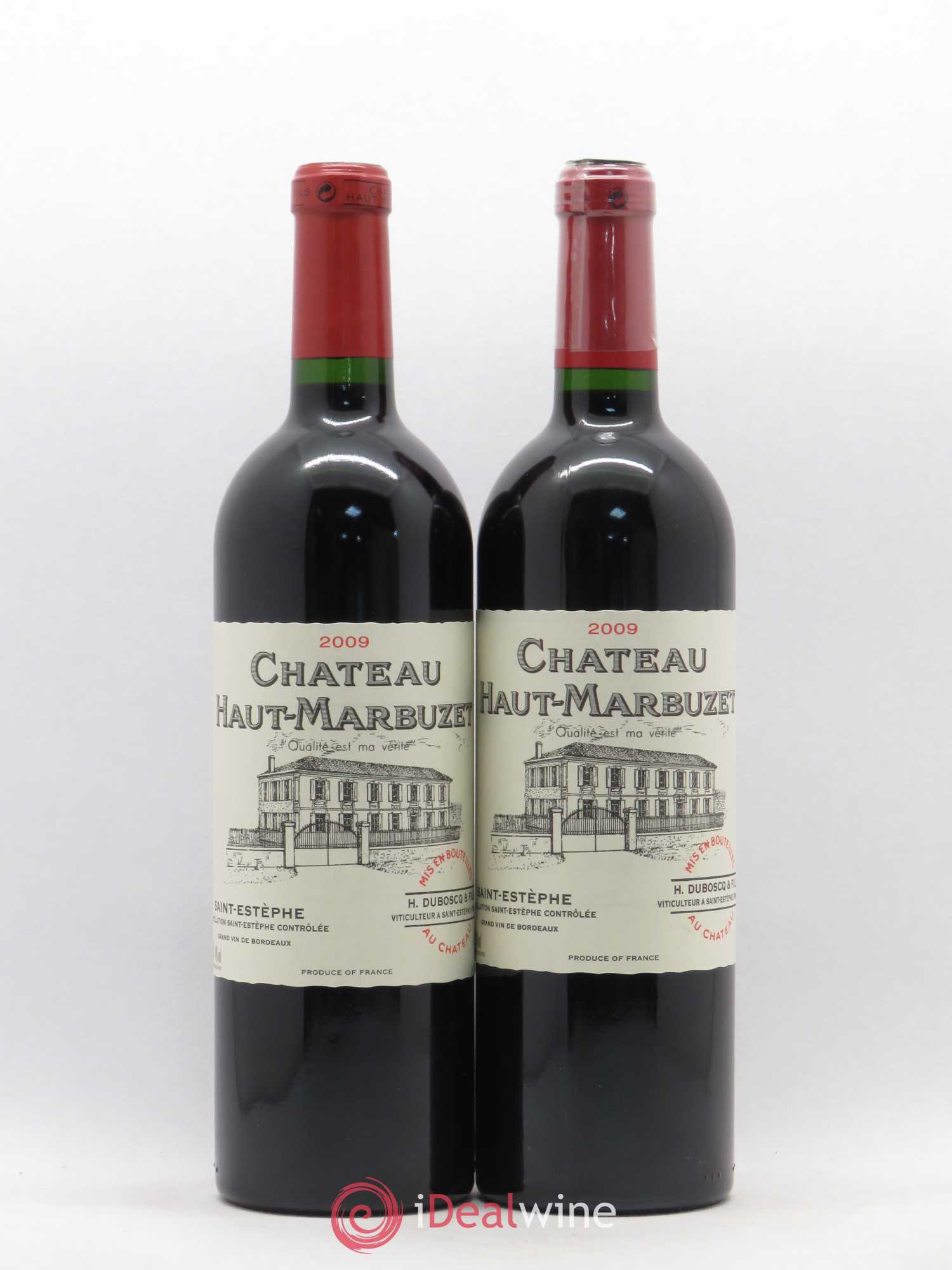 Château Haut Marbuzet 2009 - Lot de 5 bouteilles - 2