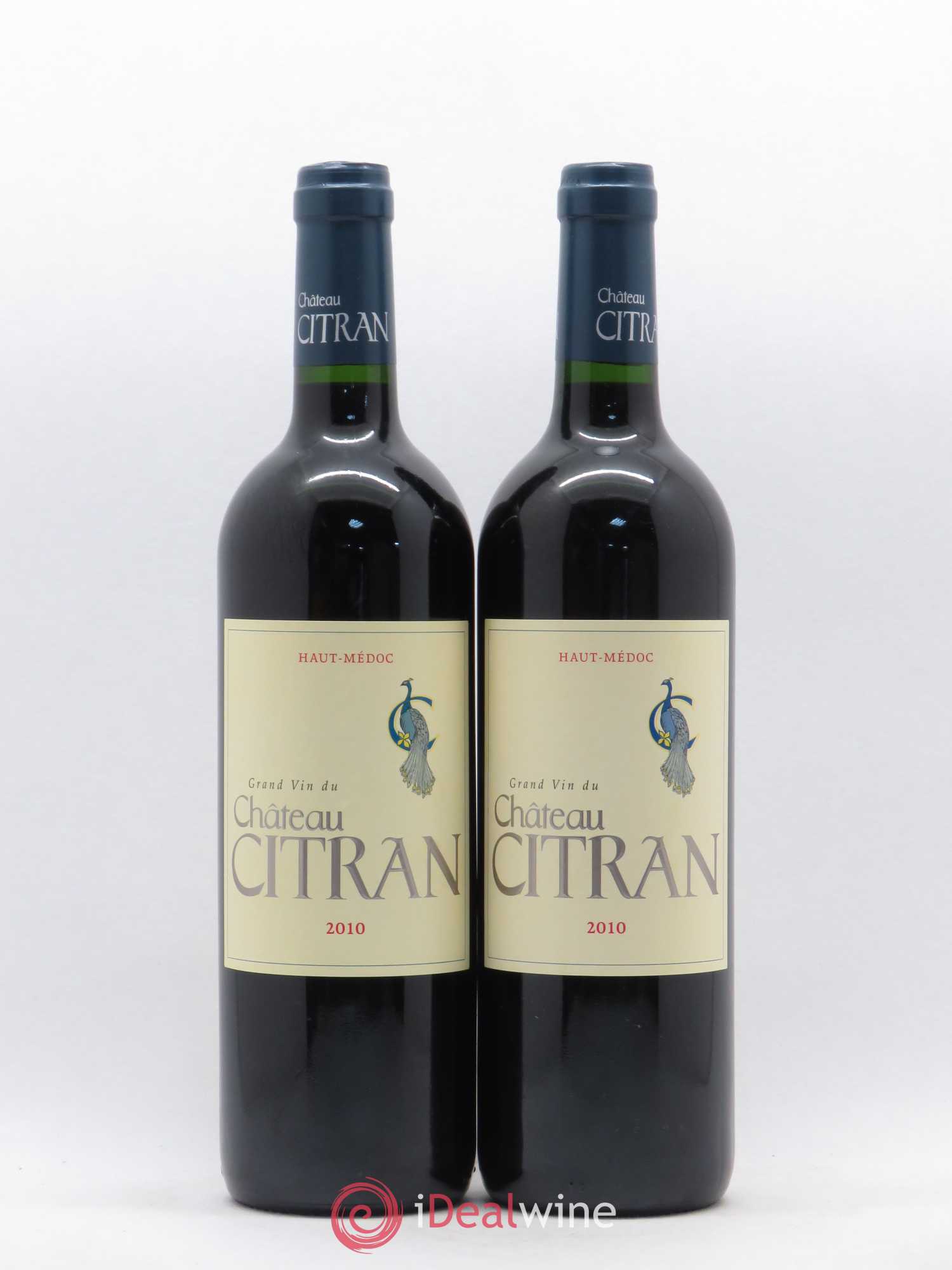 Château Citran Cru Bourgeois 2010 - Lot de 2 bouteilles - 0