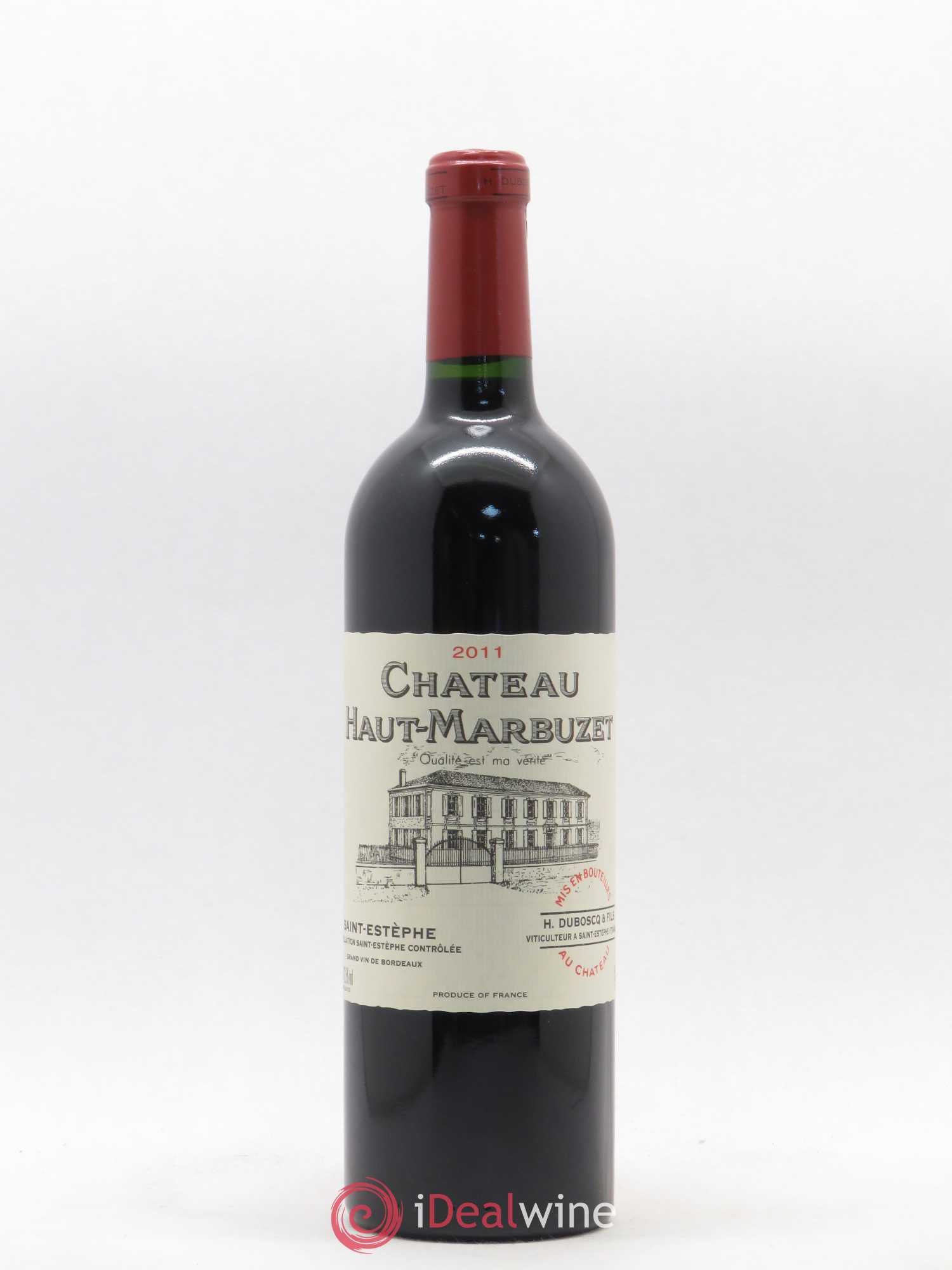 Château Haut Marbuzet 2011 - Lot de 1 bouteille - 0