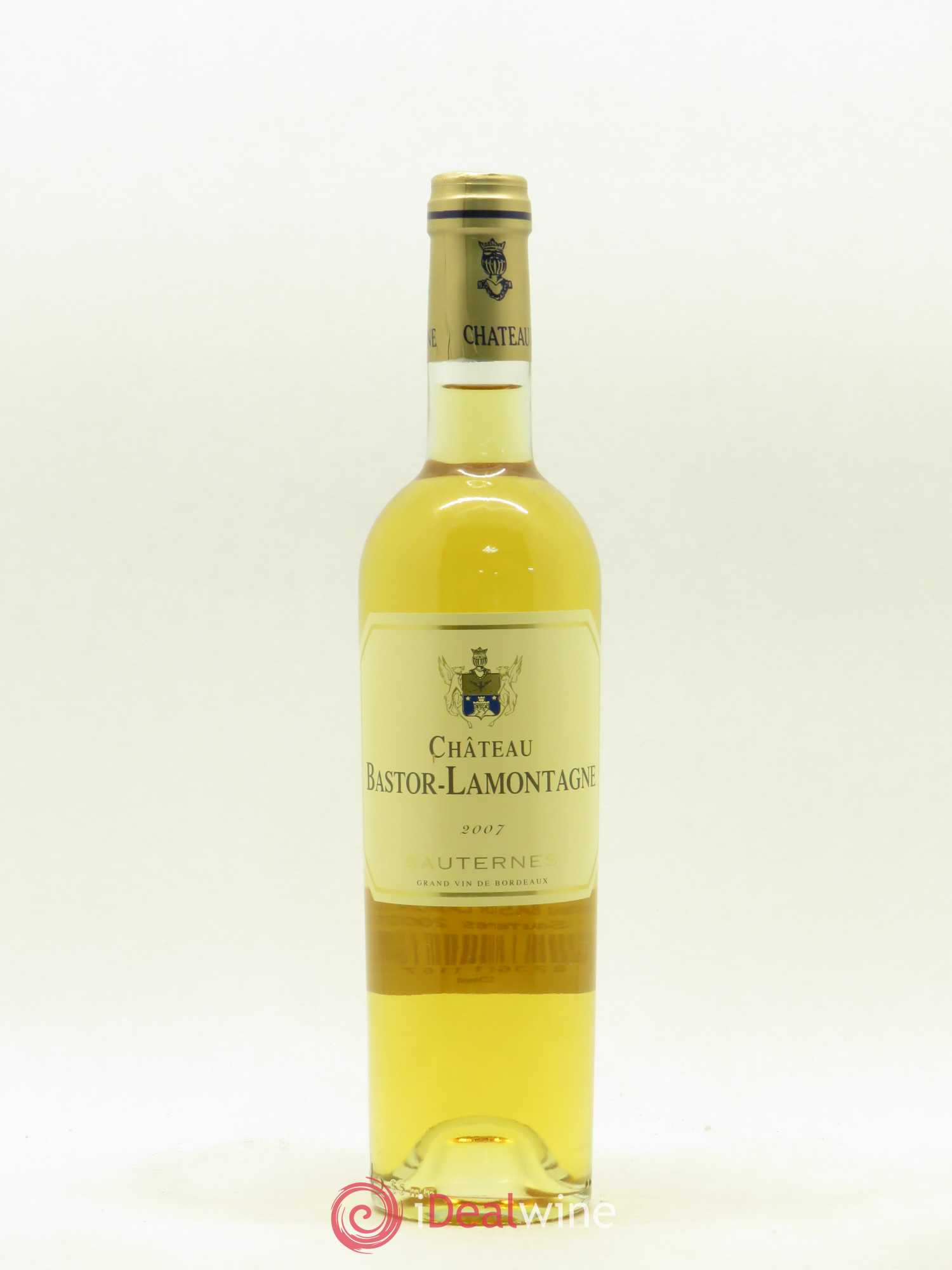 Château Bastor Lamontagne 2007 - Posten von 1 Demi-Flasche - 0