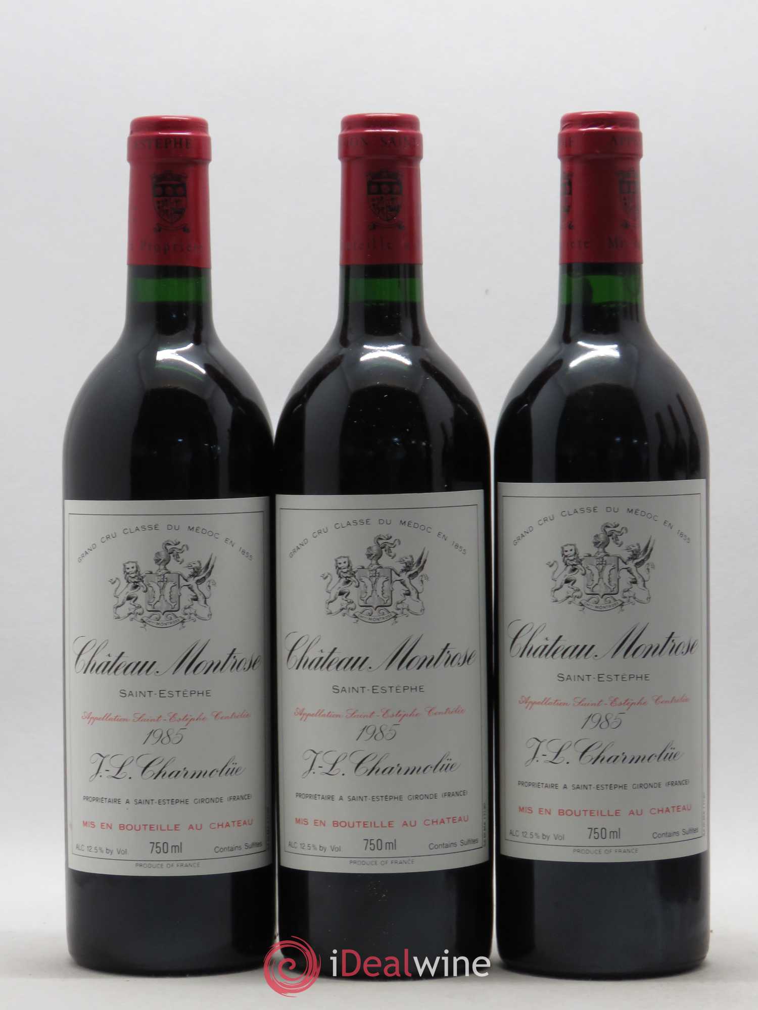 Château Montrose 2ème Grand Cru Classé 1985 - Lot de 6 bouteilles - 1