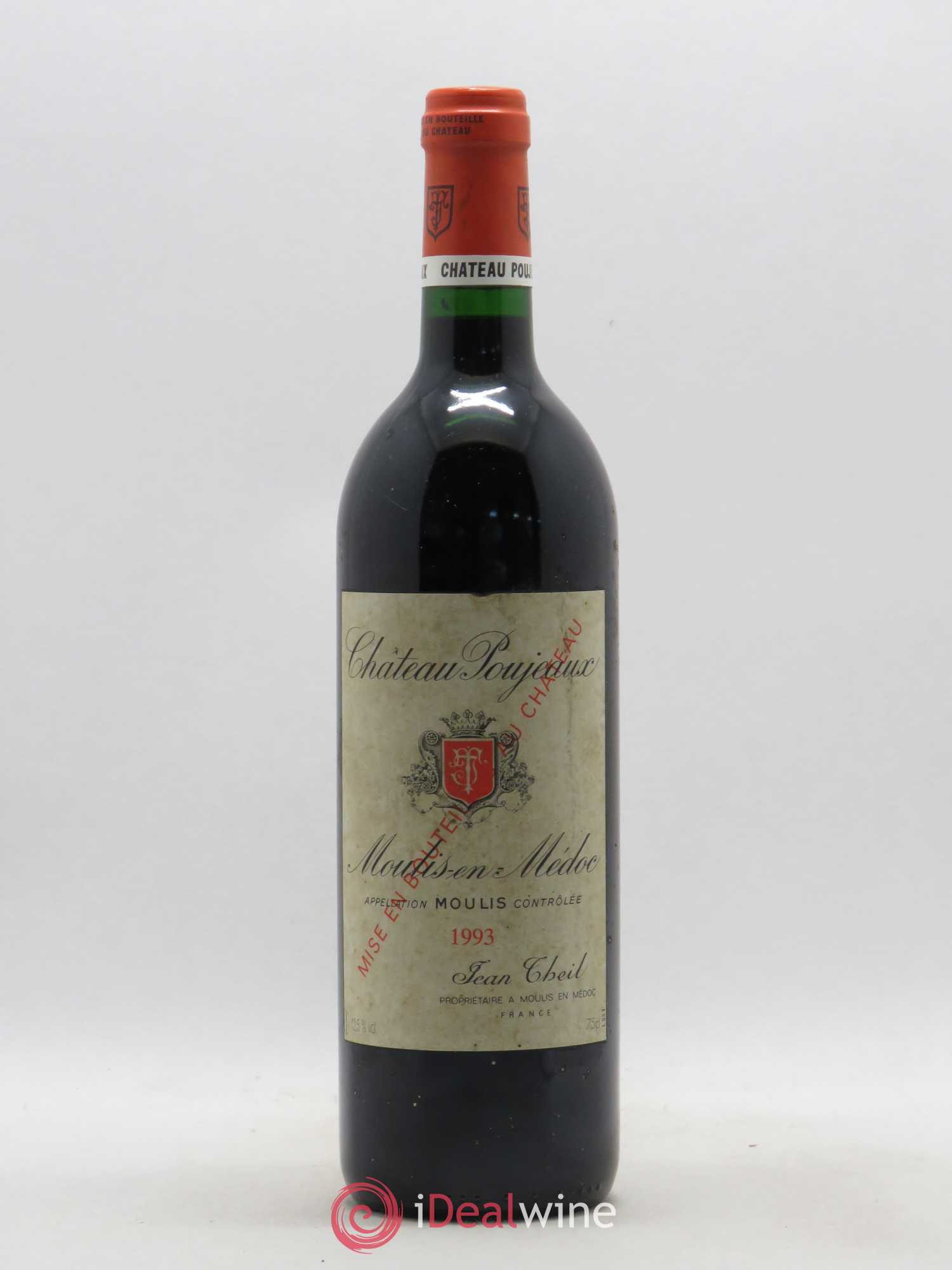 Château Poujeaux (sans prix de réserve) 1993 - Lot de 1 bouteille - 0