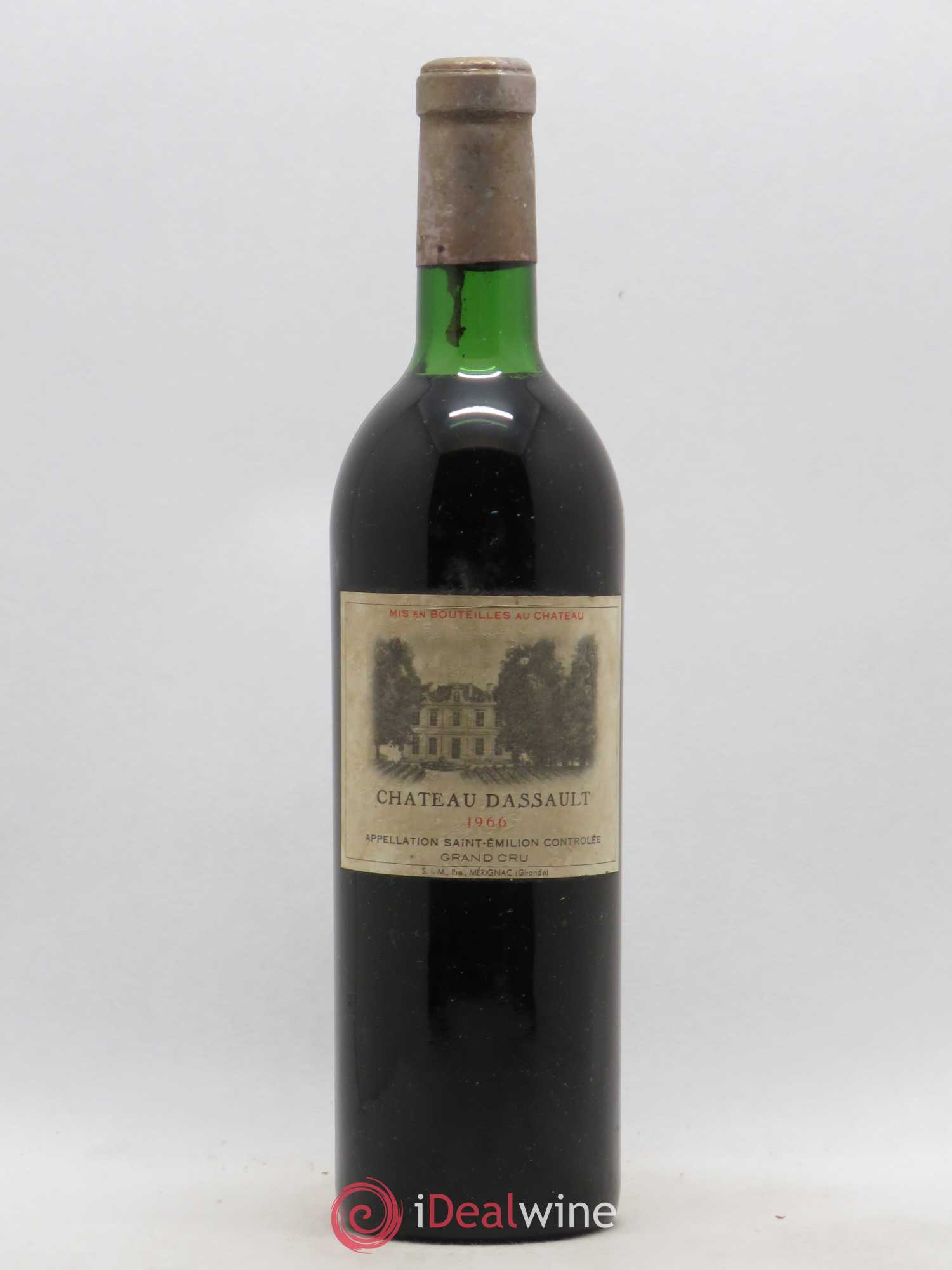Château Dassault Grand Cru Classé 1966 - Lot de 1 bouteille - 0