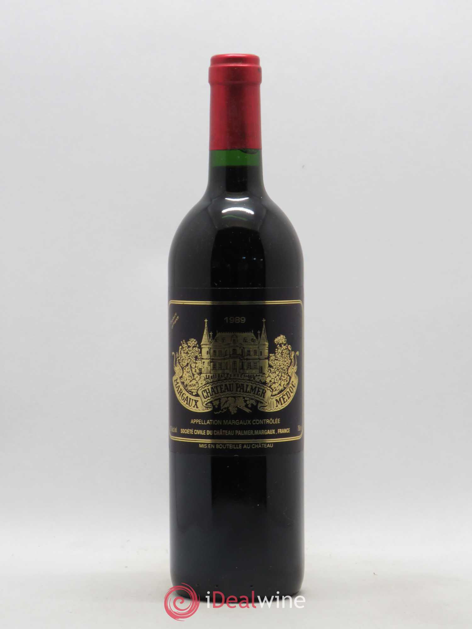 Château Palmer 3ème Grand Cru Classé 1989 - Lot de 1 bouteille - 0