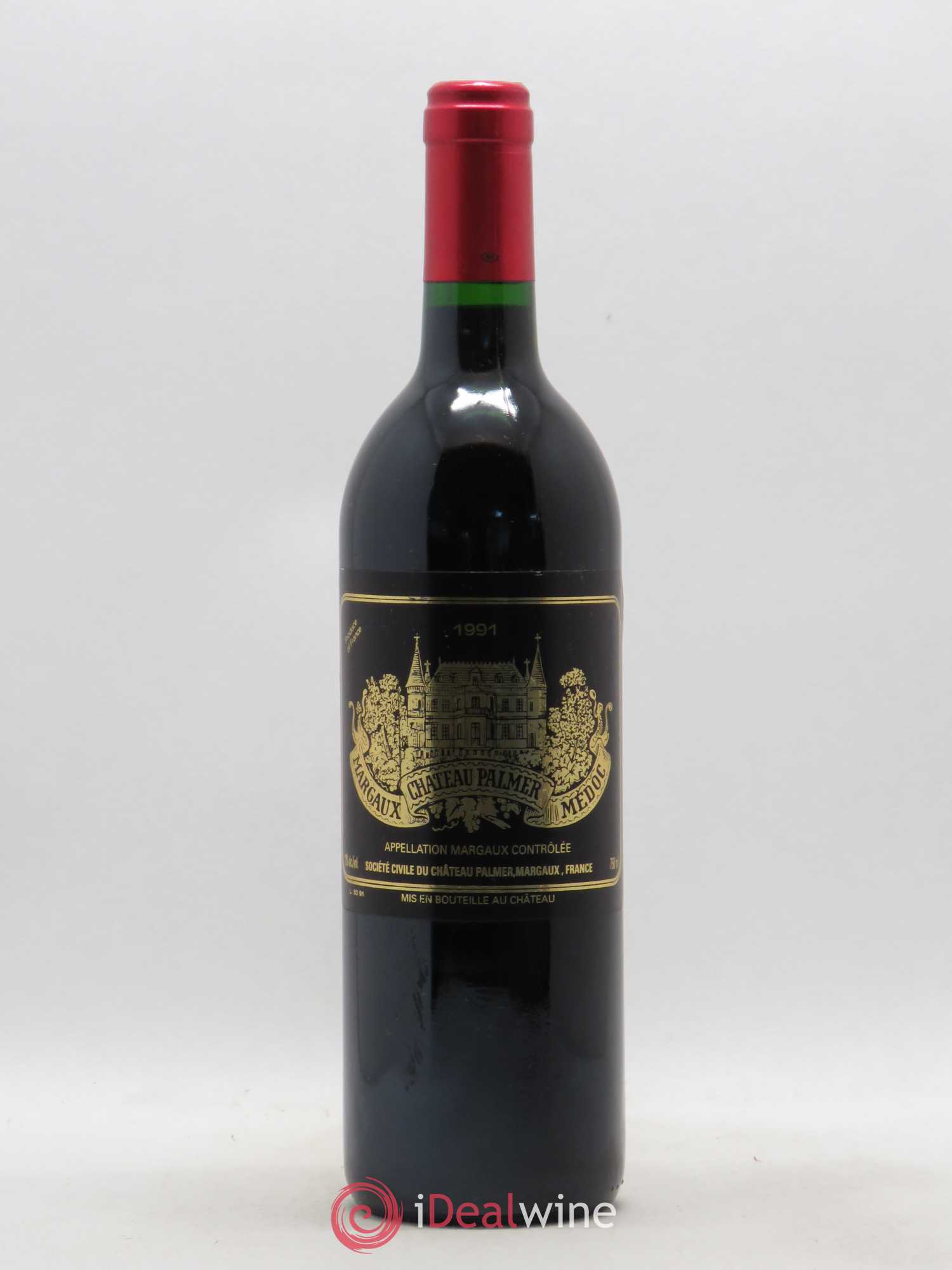 Château Palmer 3ème Grand Cru Classé 1991 - Lot de 1 bouteille - 0