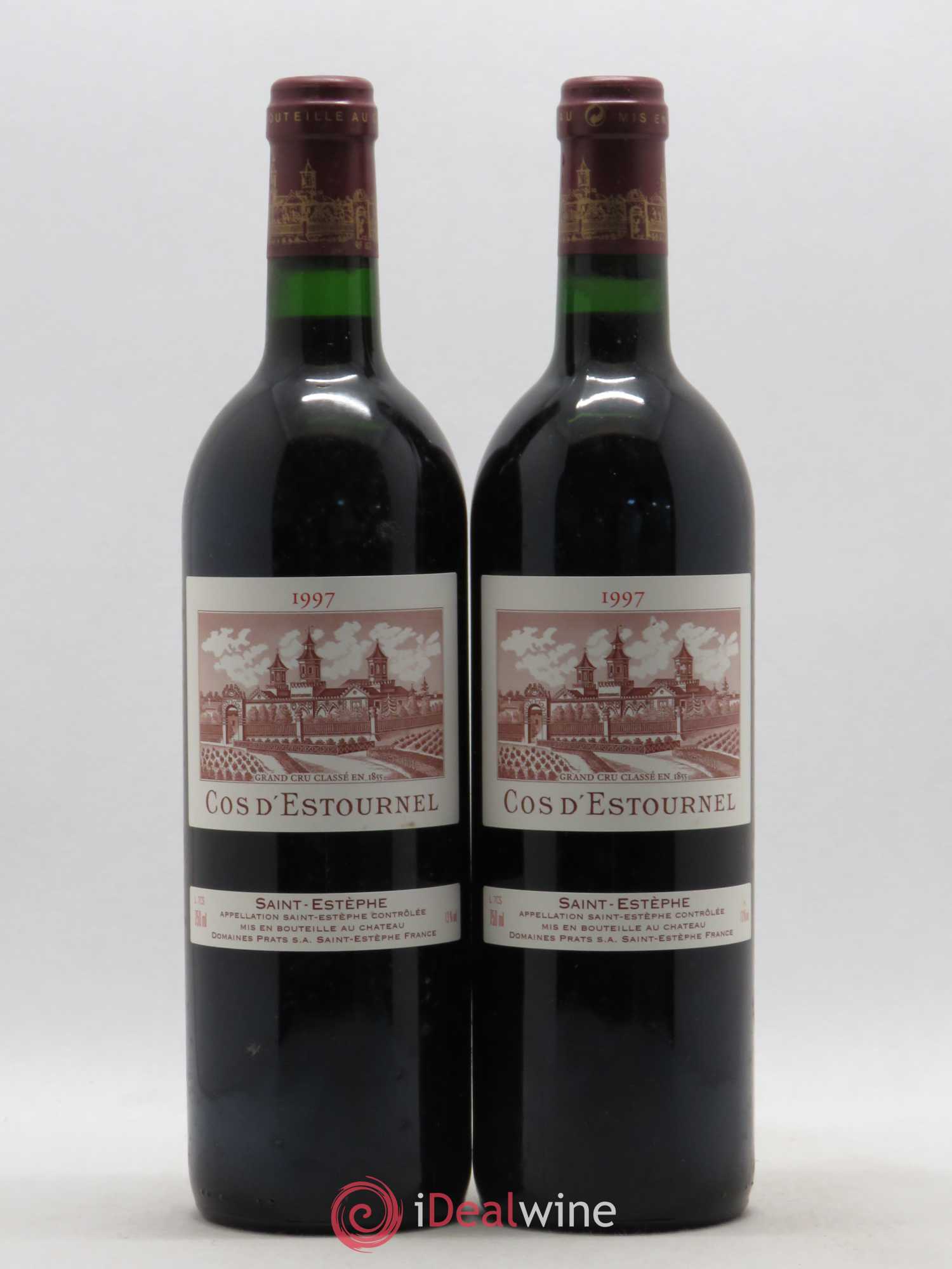 Cos d'Estournel 2ème Grand Cru Classé 1997 - Lot de 2 bouteilles - 0