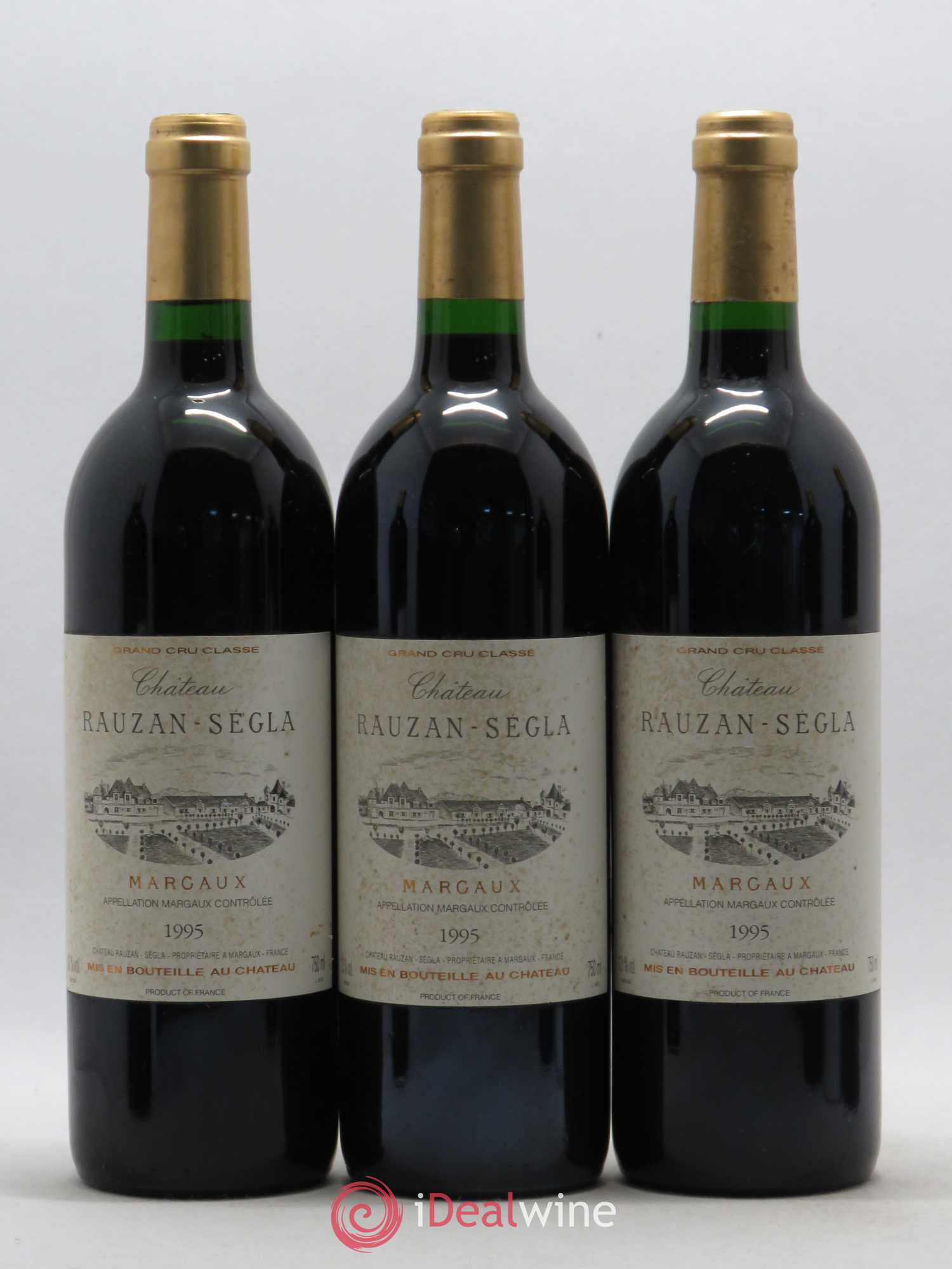Château Rauzan Ségla Grand Cru Classé 1995 - Lot de 6 bouteilles - 2