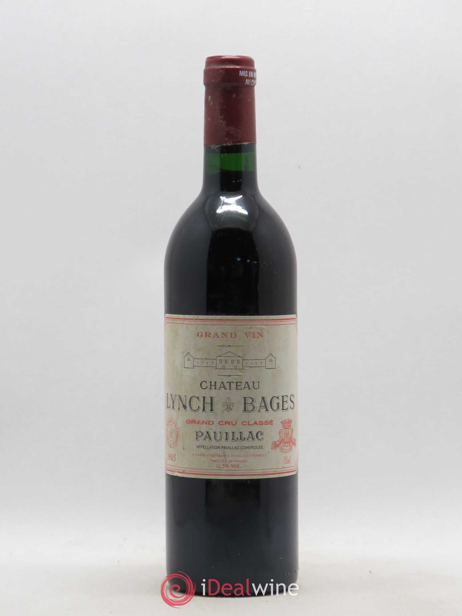 Château Lynch Bages 5ème Grand Cru Classé 1985 - Lot de 1 bouteille - 0