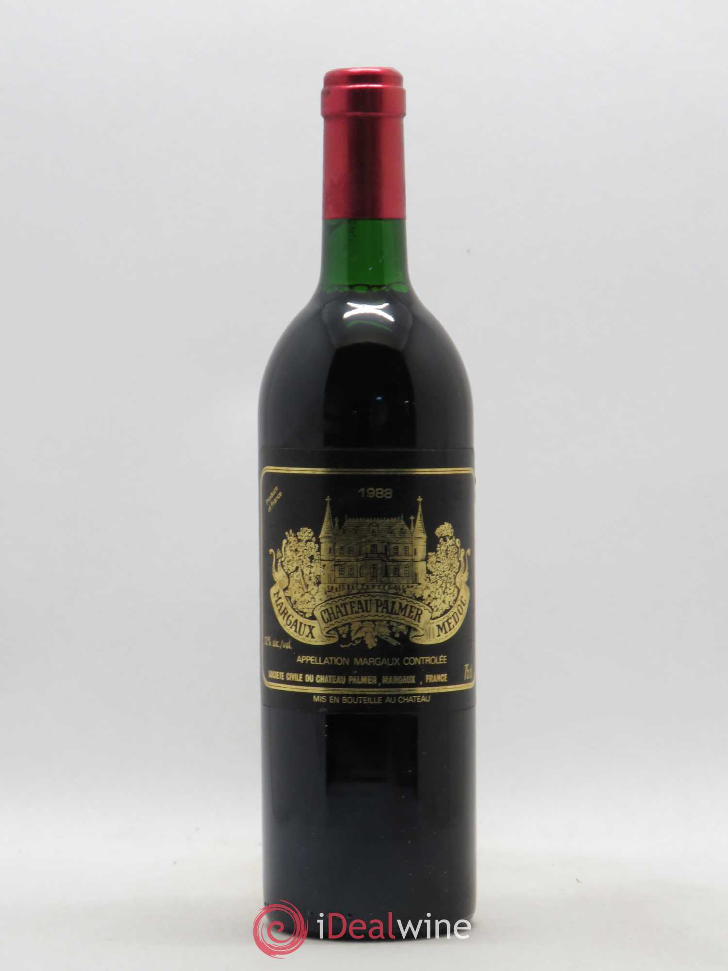 Château Palmer 3ème Grand Cru Classé 1988 - Lot de 1 bouteille - 0