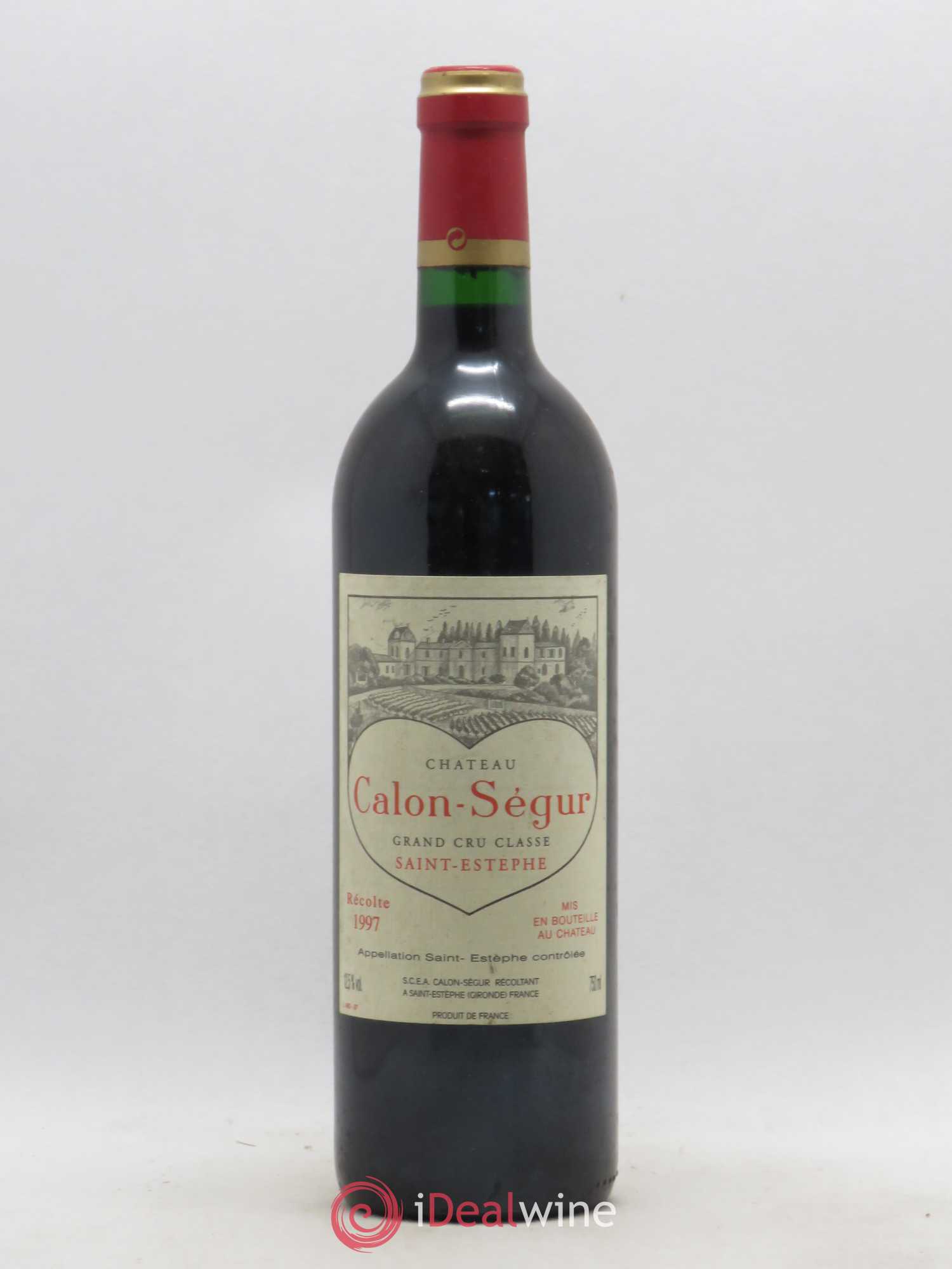 Château Calon Ségur 3ème Grand Cru Classé 1997 - Lot de 1 bouteille - 0