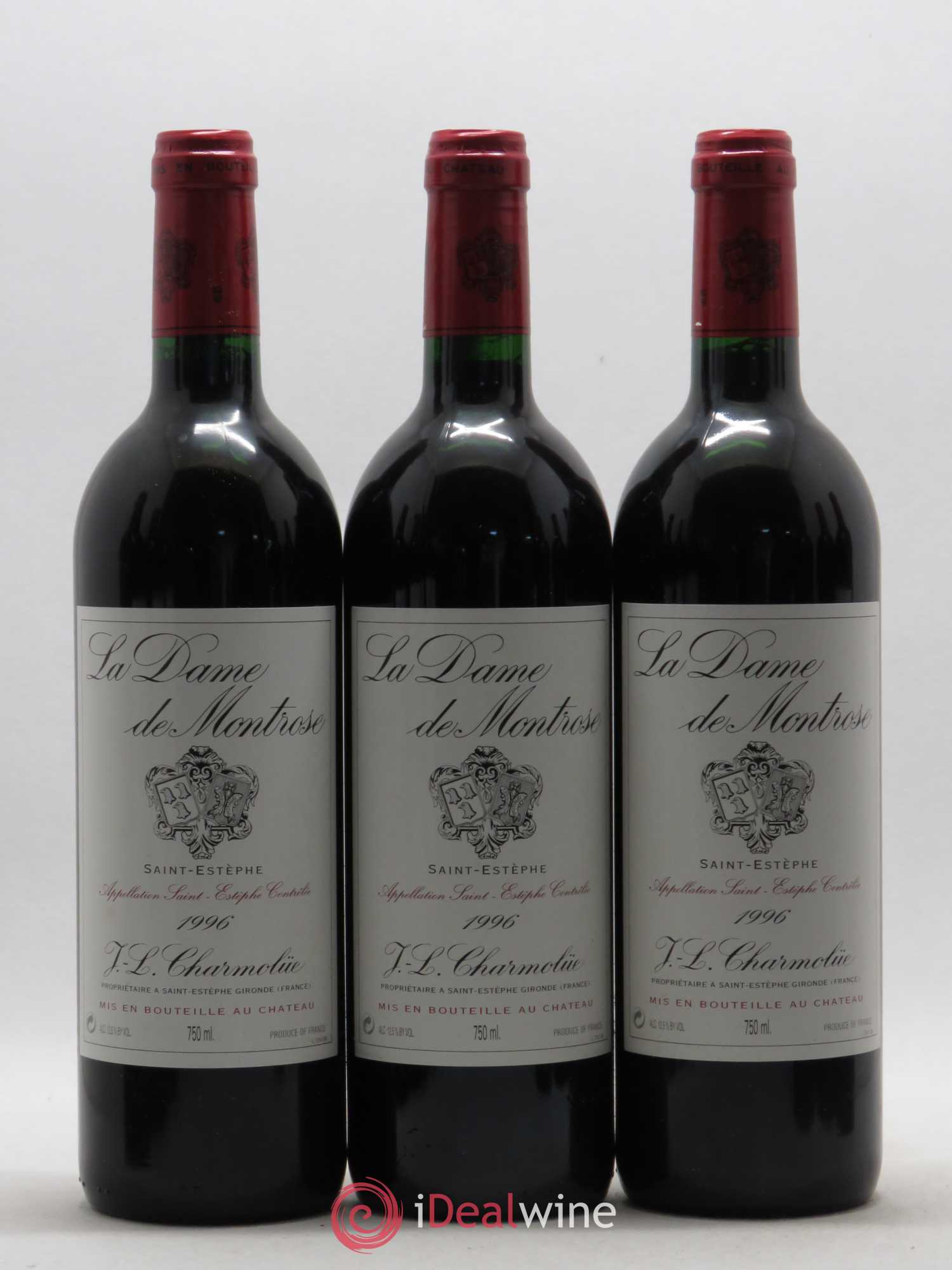La Dame de Montrose Second Vin 1996 - Lot de 12 bouteilles - 4