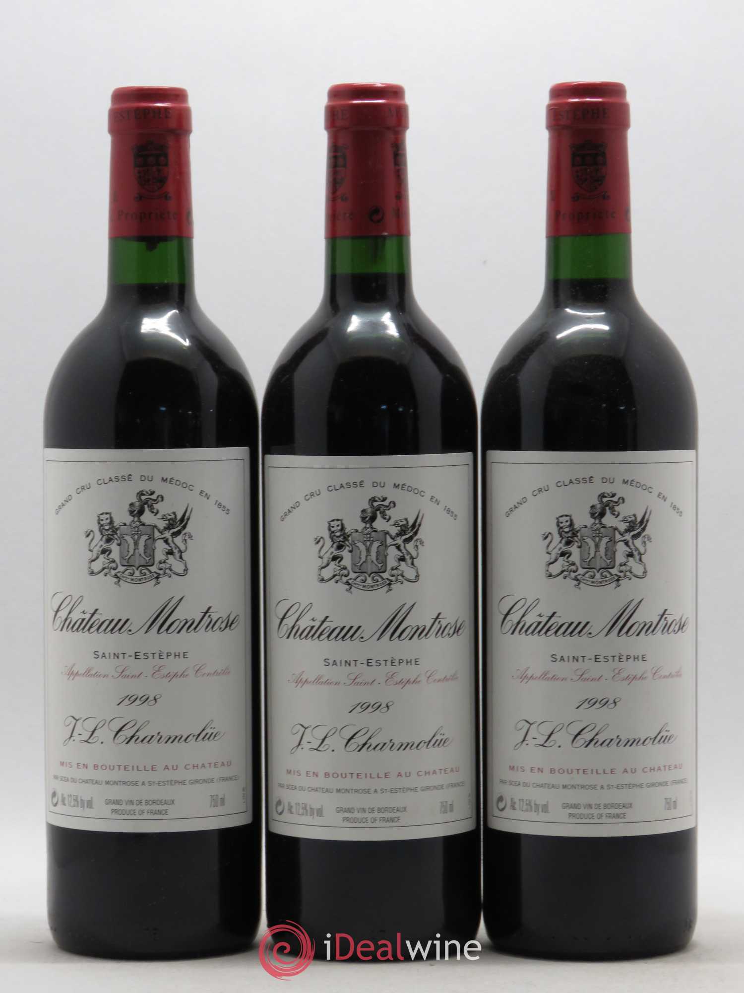 Château Montrose 2ème Grand Cru Classé 1998 - Lot de 12 bouteilles - 1