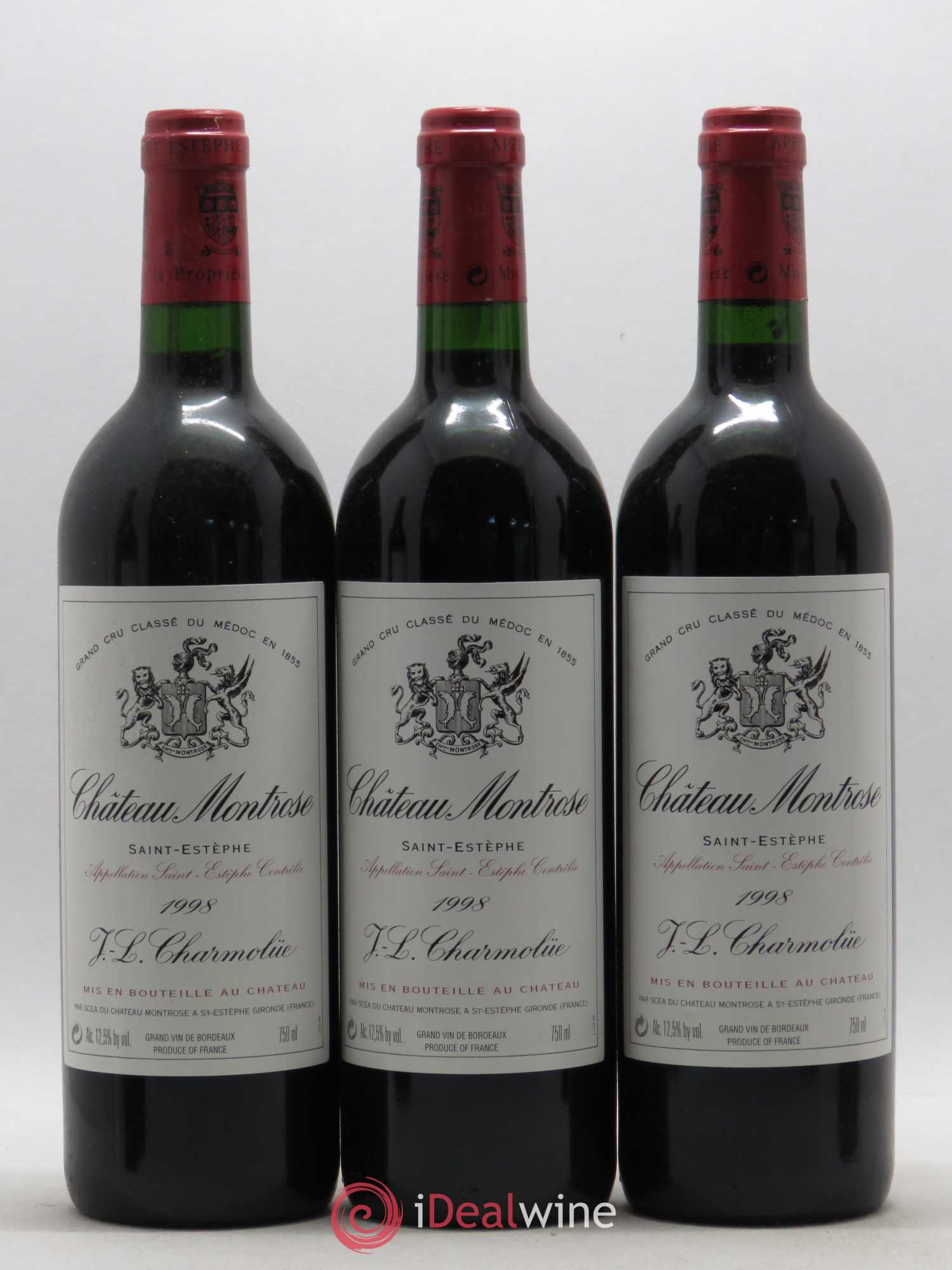 Château Montrose 2ème Grand Cru Classé 1998 - Lot de 12 bouteilles - 3
