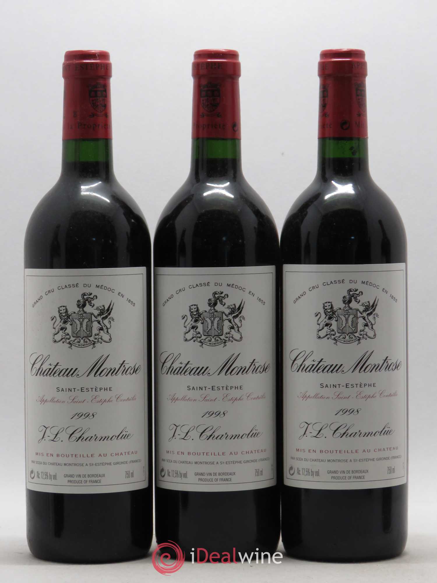 Château Montrose 2ème Grand Cru Classé 1998 - Lot de 12 bouteilles - 4