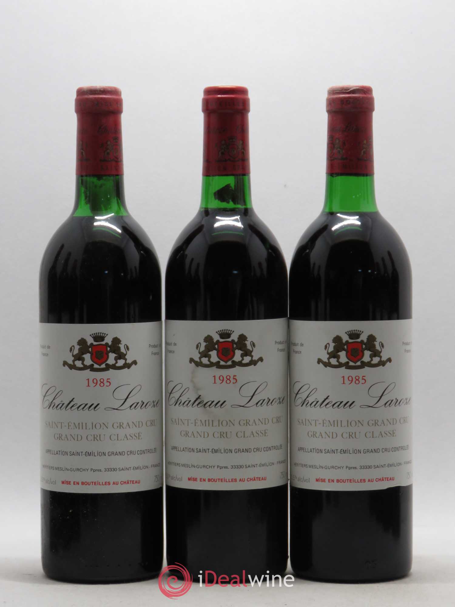Château Laroze Grand Cru Classé (senza prezzo di riserva) 1985 - Lotto di 12 bottiglie - 3
