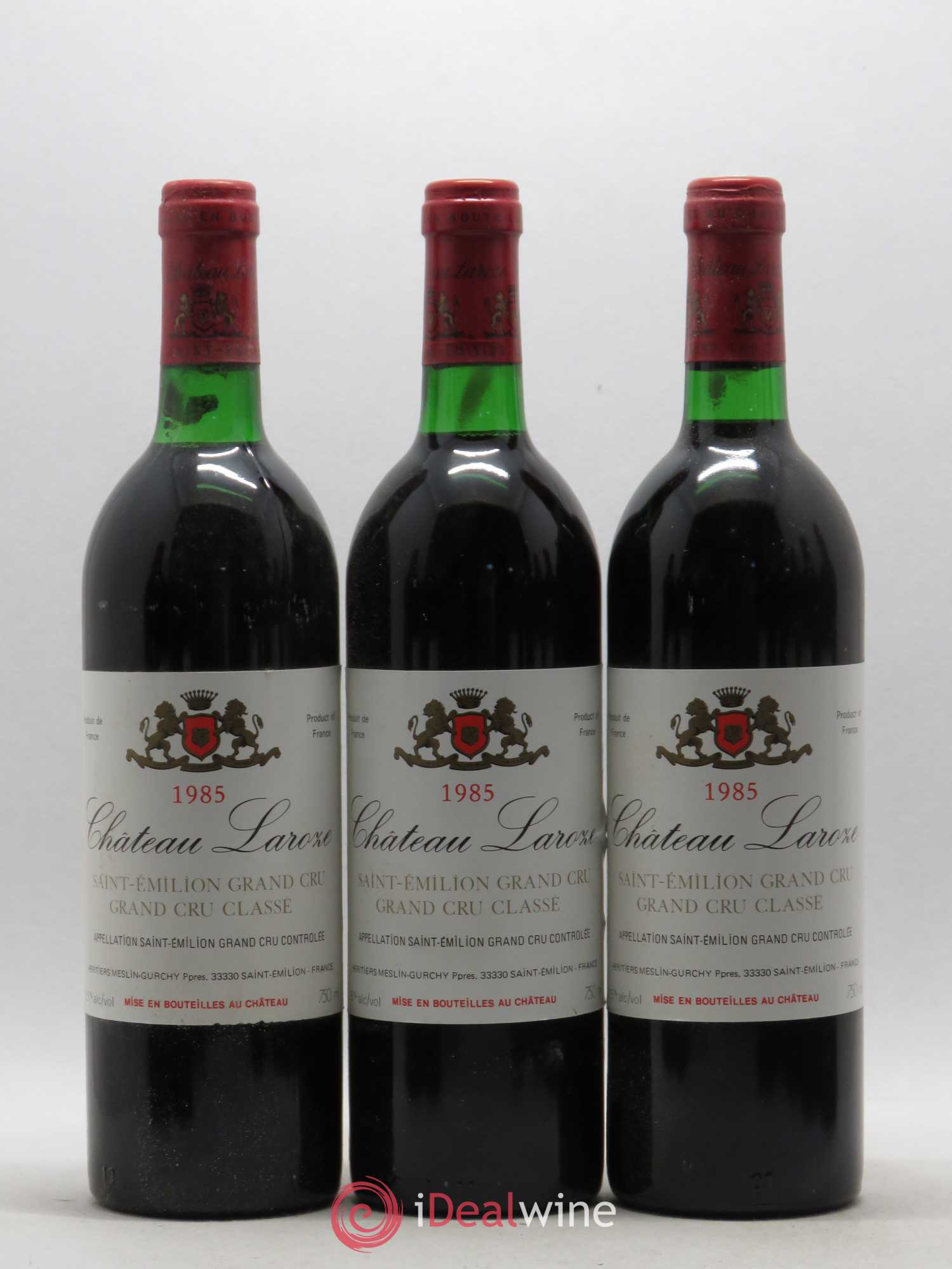 Château Laroze Grand Cru Classé (senza prezzo di riserva) 1985 - Lotto di 12 bottiglie - 4