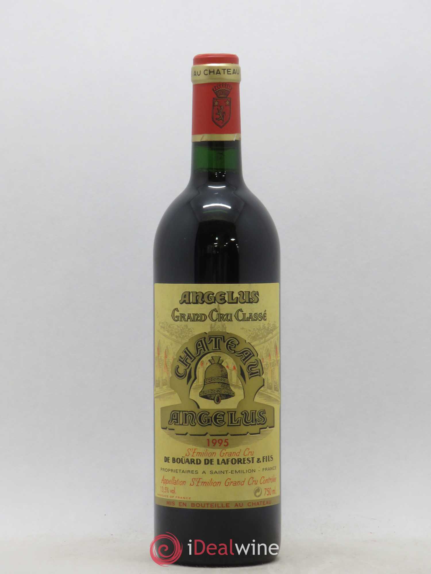 Château Angélus 1er Grand Cru Classé A 1995 - Lot de 1 bouteille - 0