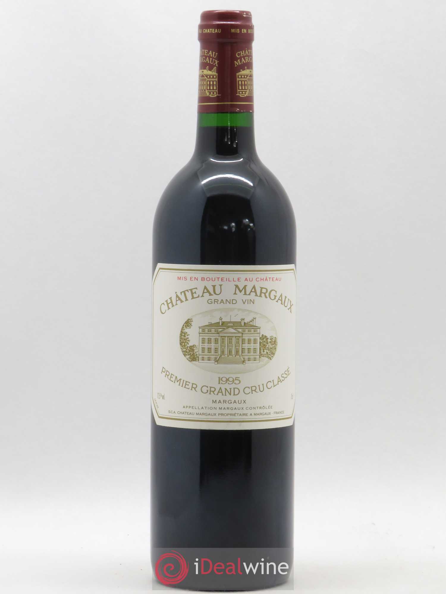 Château Margaux 1er Grand Cru Classé 1995 - Lot de 1 bouteille - 0