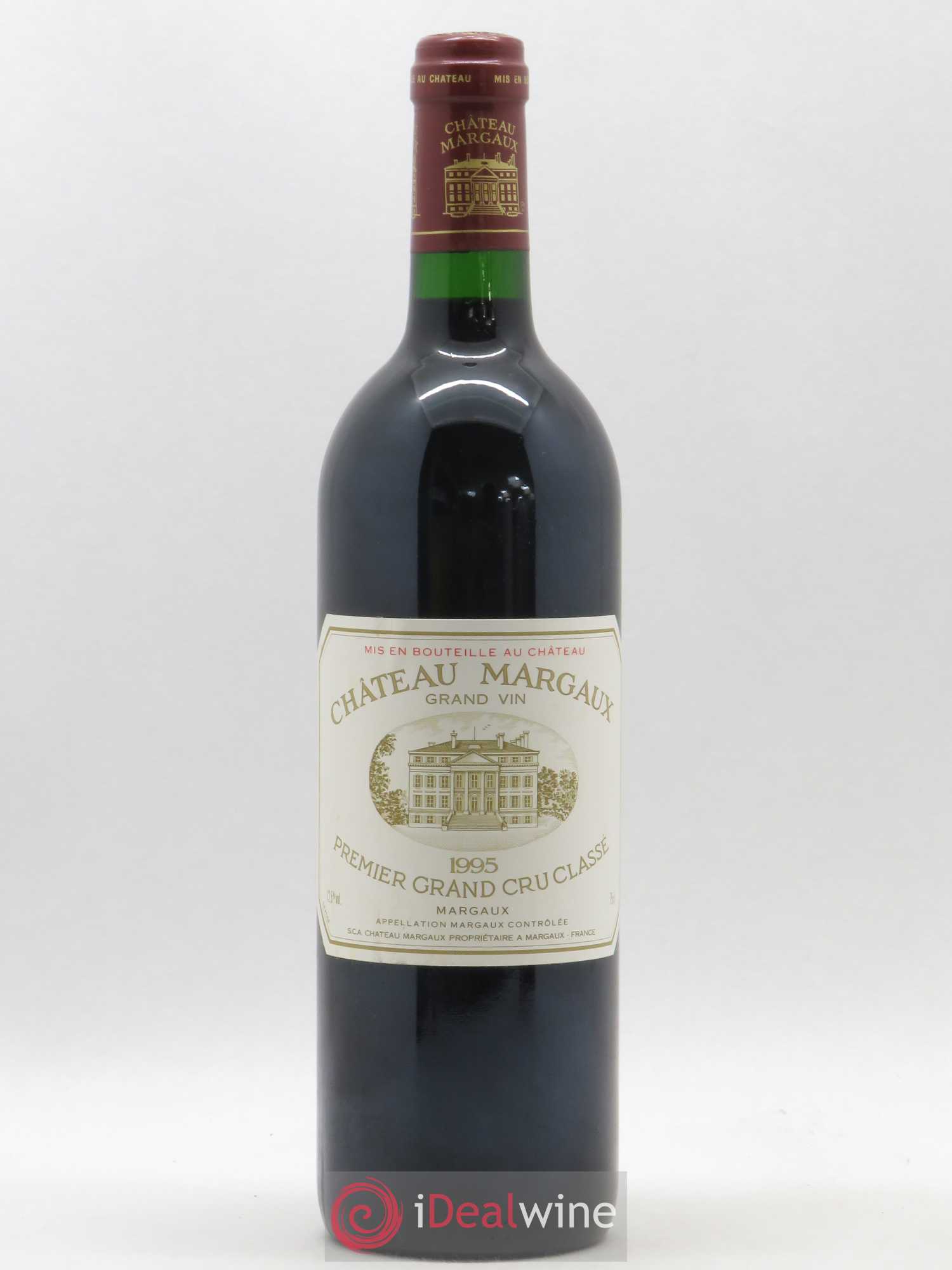 Château Margaux 1er Grand Cru Classé 1995 - Lot de 1 bouteille - 0