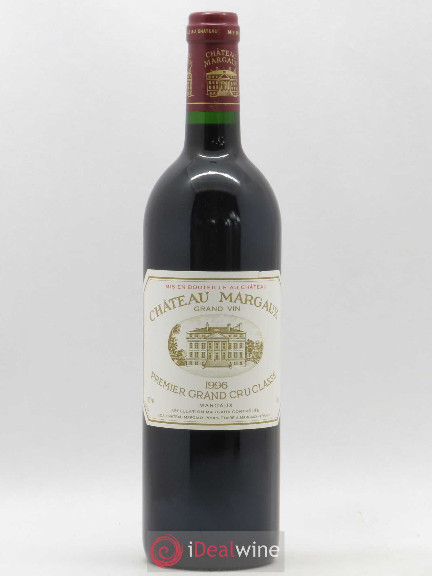 Château Margaux 1er Grand Cru Classé 1996 - Lot de 1 bouteille - 0