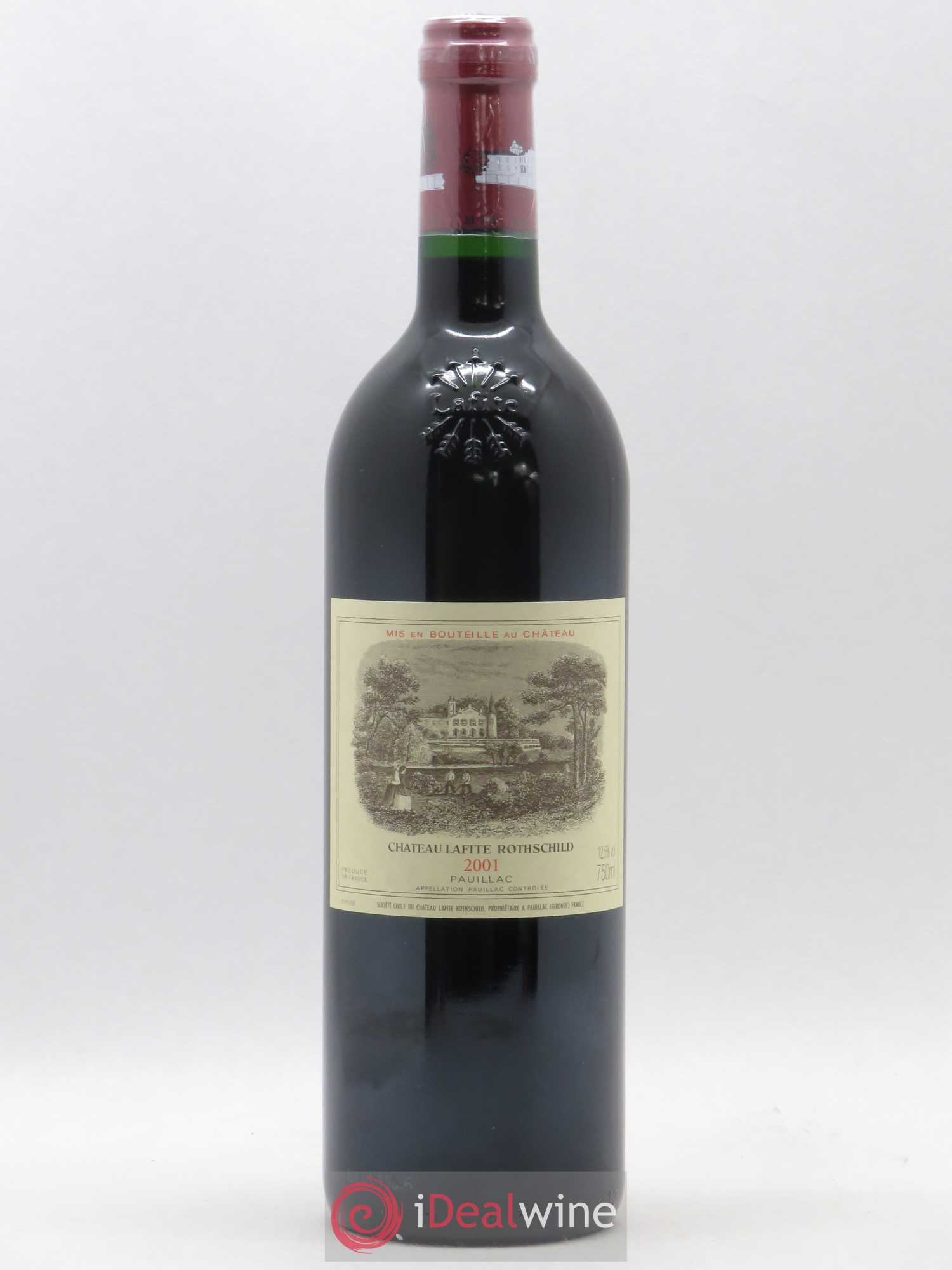 Château Lafite Rothschild 1er Grand Cru Classé 2001 - Lot de 1 bouteille - 0