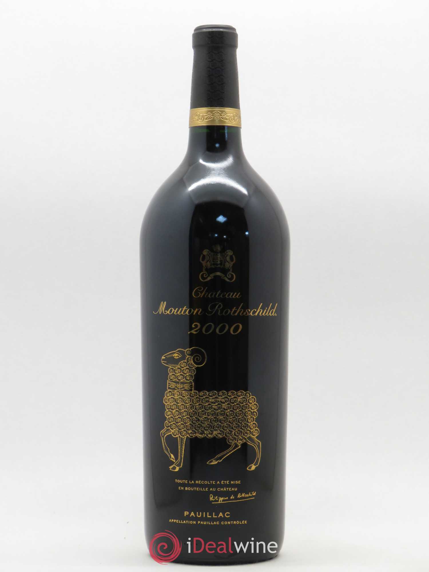 Château Mouton Rothschild 1er Grand Cru Classé 2000 - Lot de 1 magnum - 0