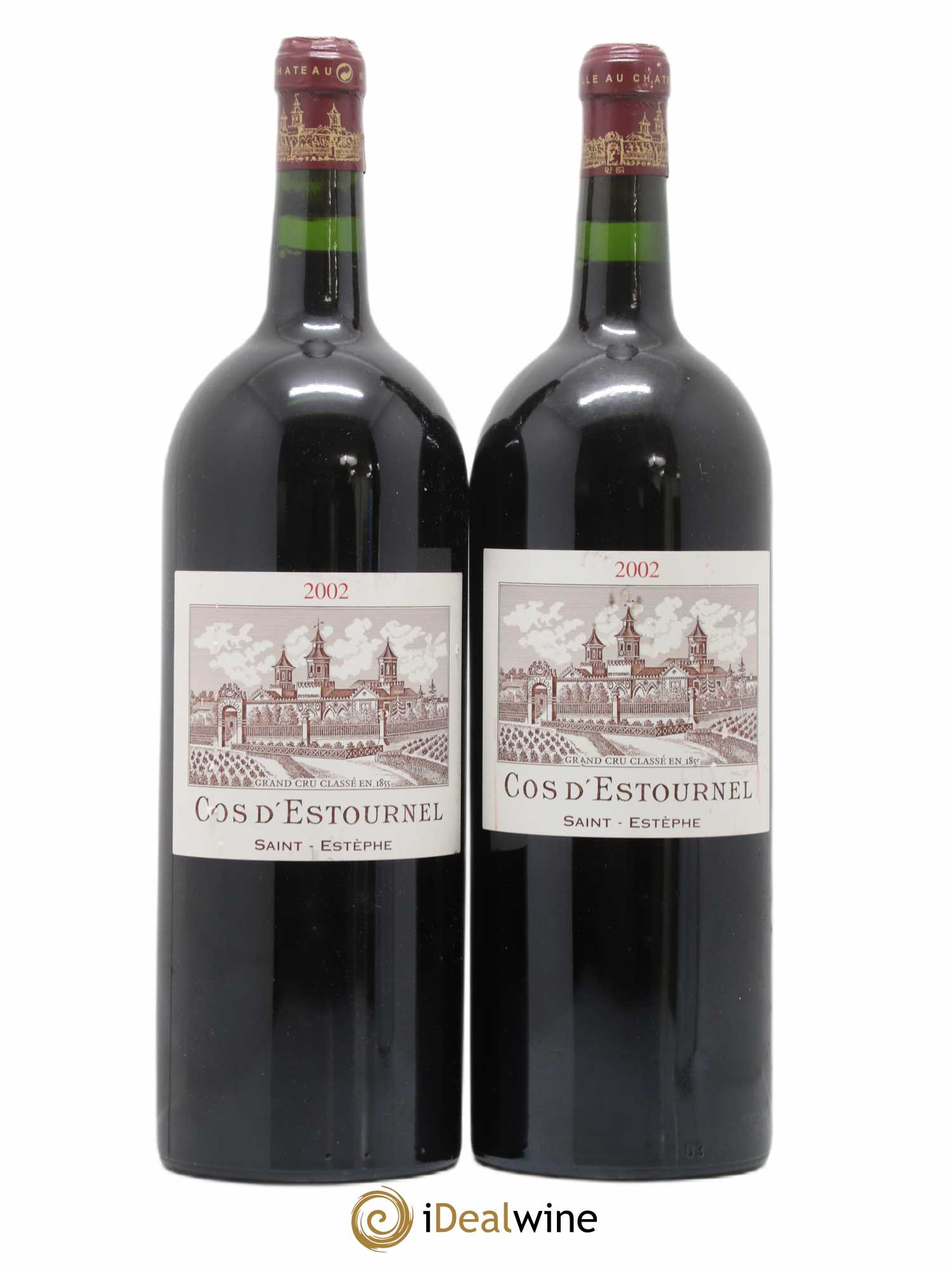 Cos d'Estournel 2ème Grand Cru Classé 2002 - Lot de 2 magnums - 0