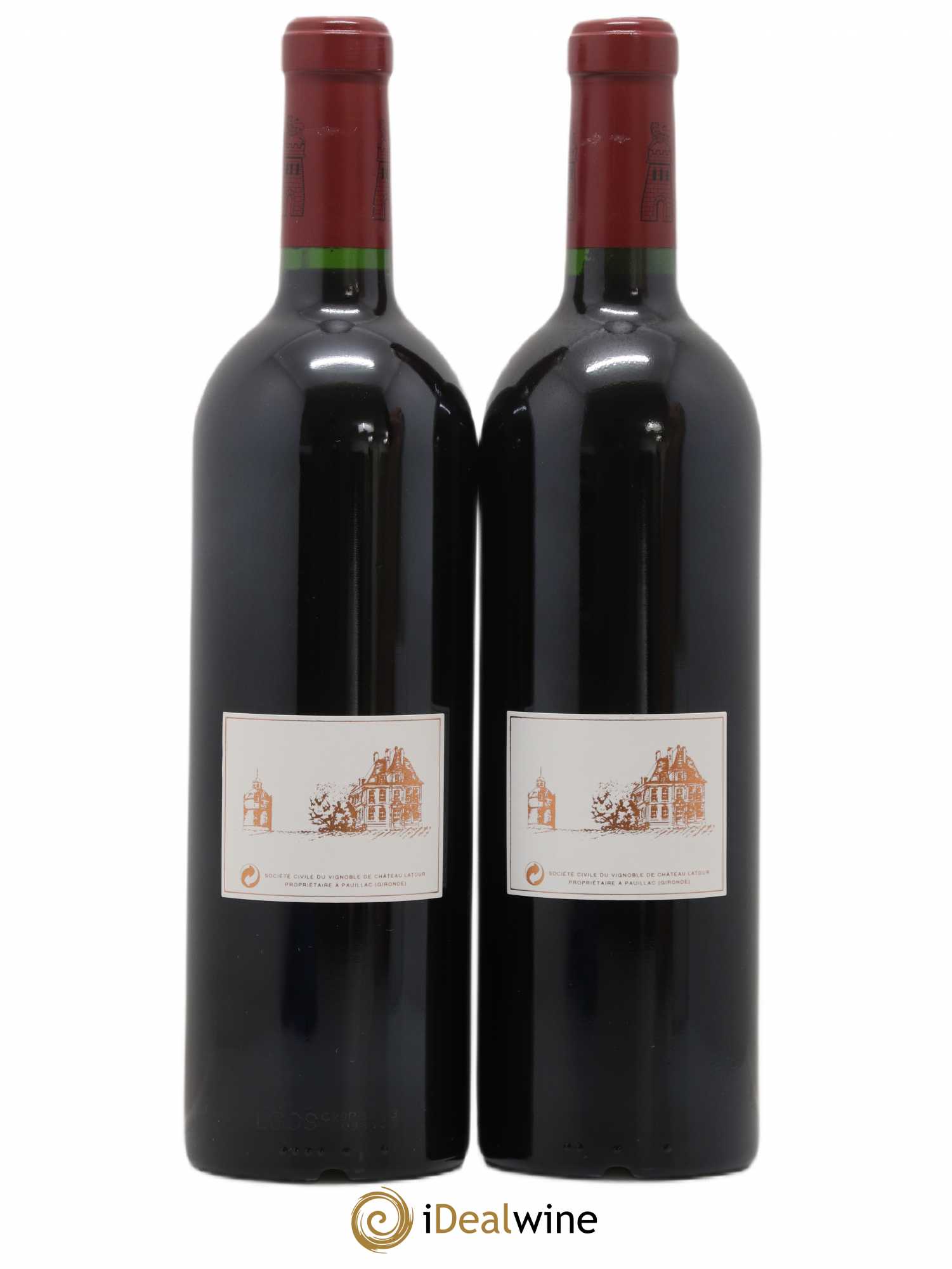 Château Latour 1er Grand Cru Classé 1999 - Lot de 2 bouteilles - 1
