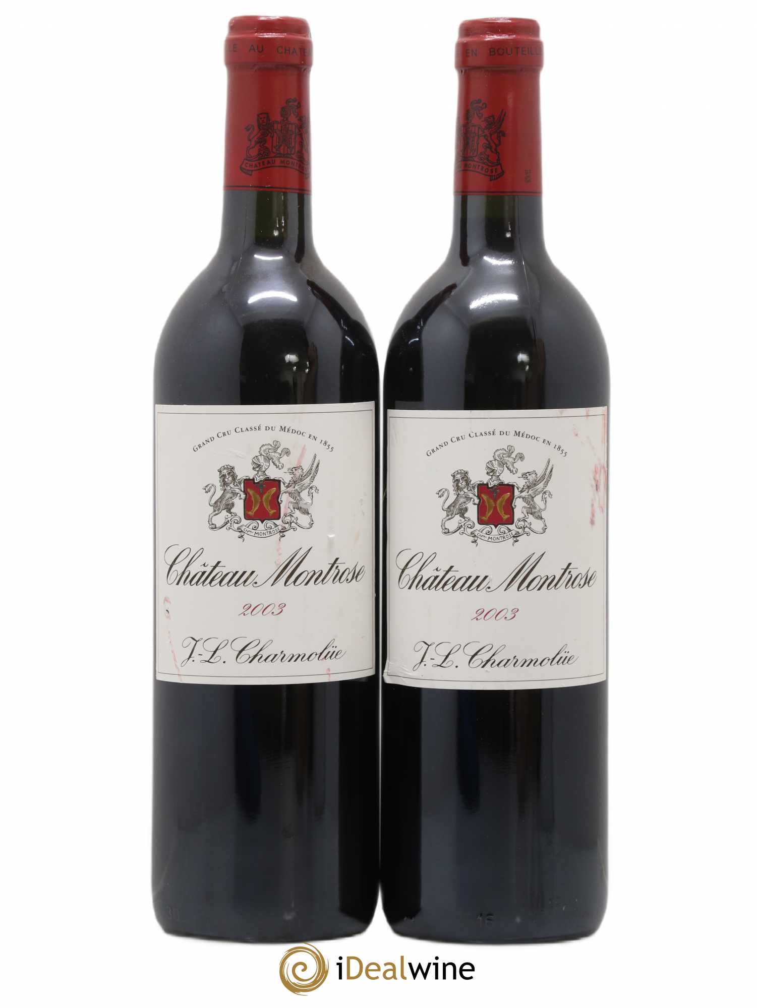 Château Montrose 2ème Grand Cru Classé 2003 - Lot de 2 bouteilles - 0