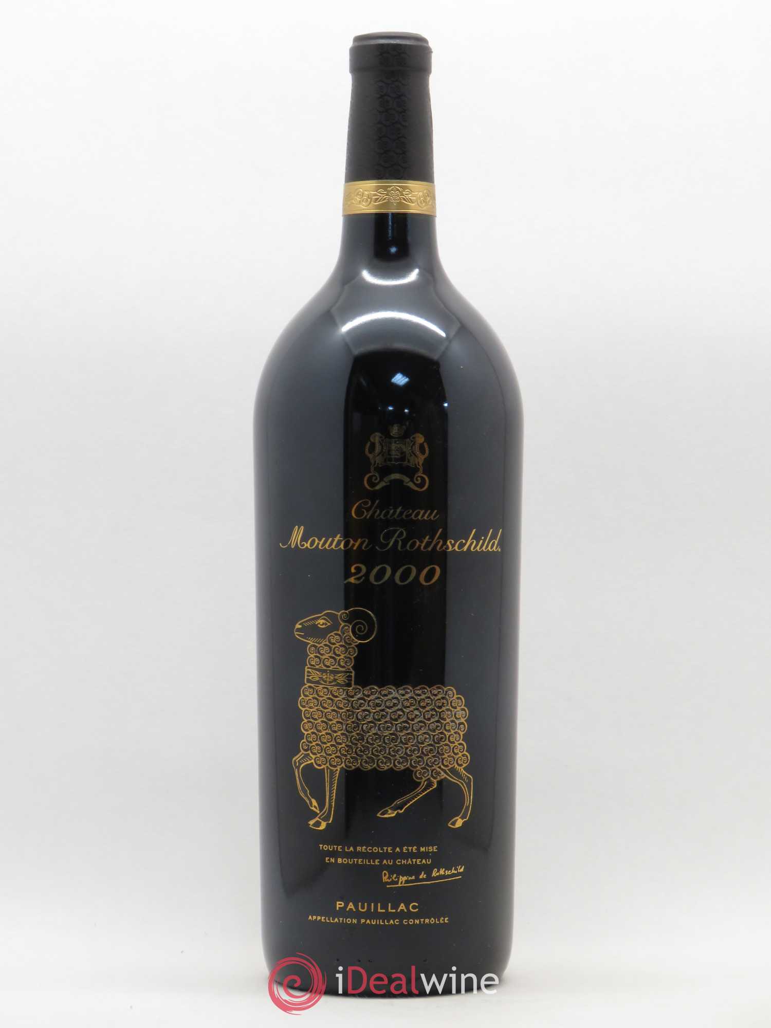 Château Mouton Rothschild 1er Grand Cru Classé 2000 - Lot of 1 magnum - 0