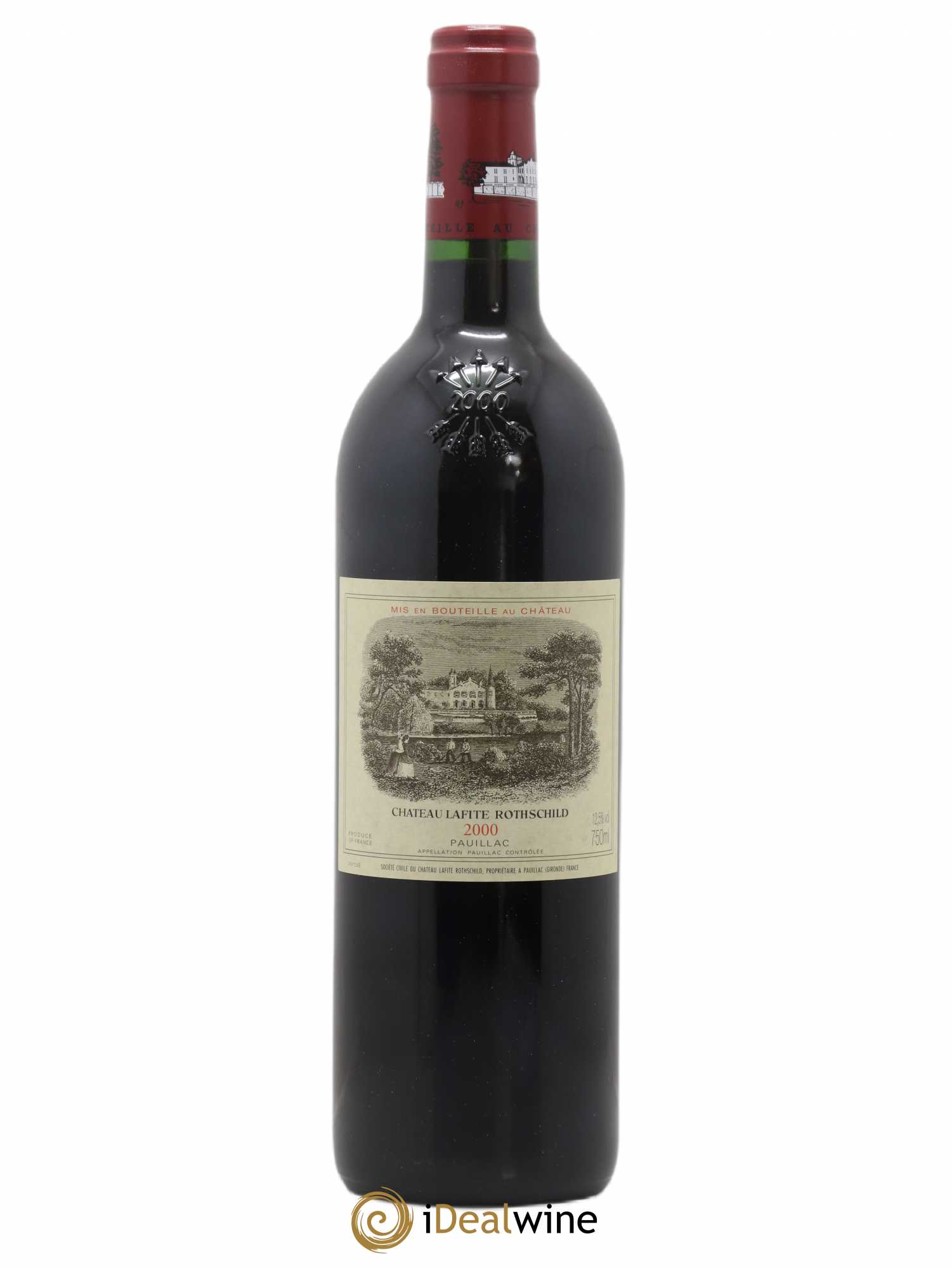 Château Lafite Rothschild 1er Grand Cru Classé 2000 - Lot de 1 bouteille - 0