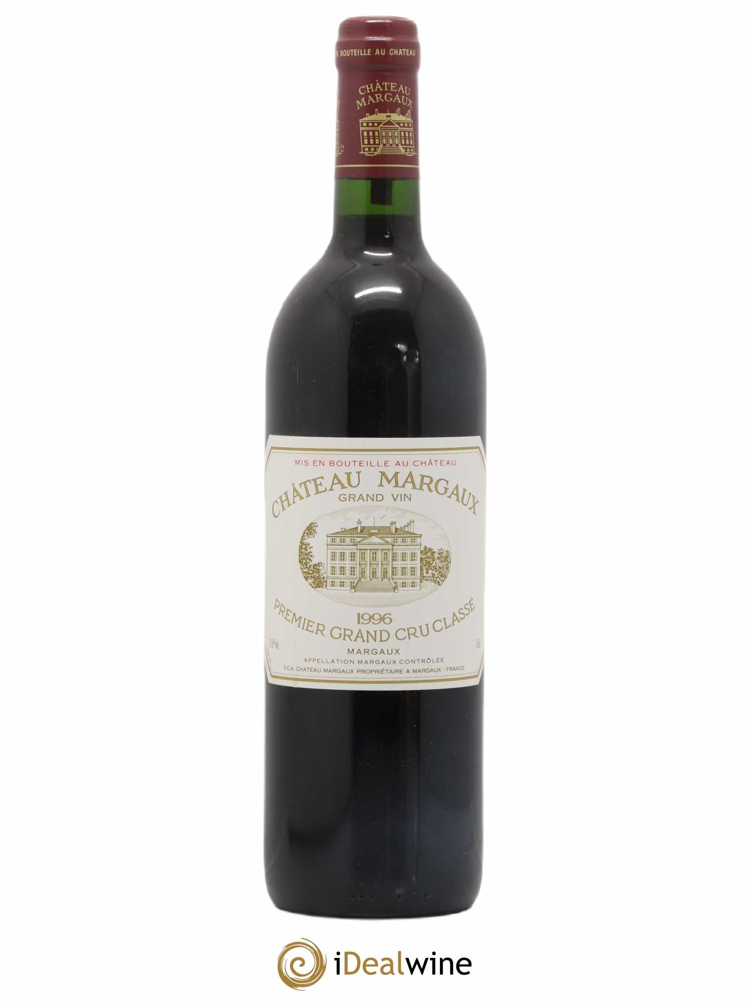Château Margaux 1er Grand Cru Classé 1996 - Lot de 1 bouteille - 0
