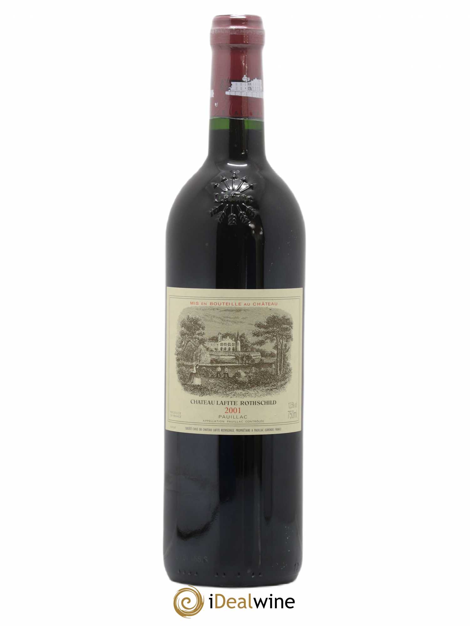 Château Lafite Rothschild 1er Grand Cru Classé 2001 - Lot de 1 bouteille - 0