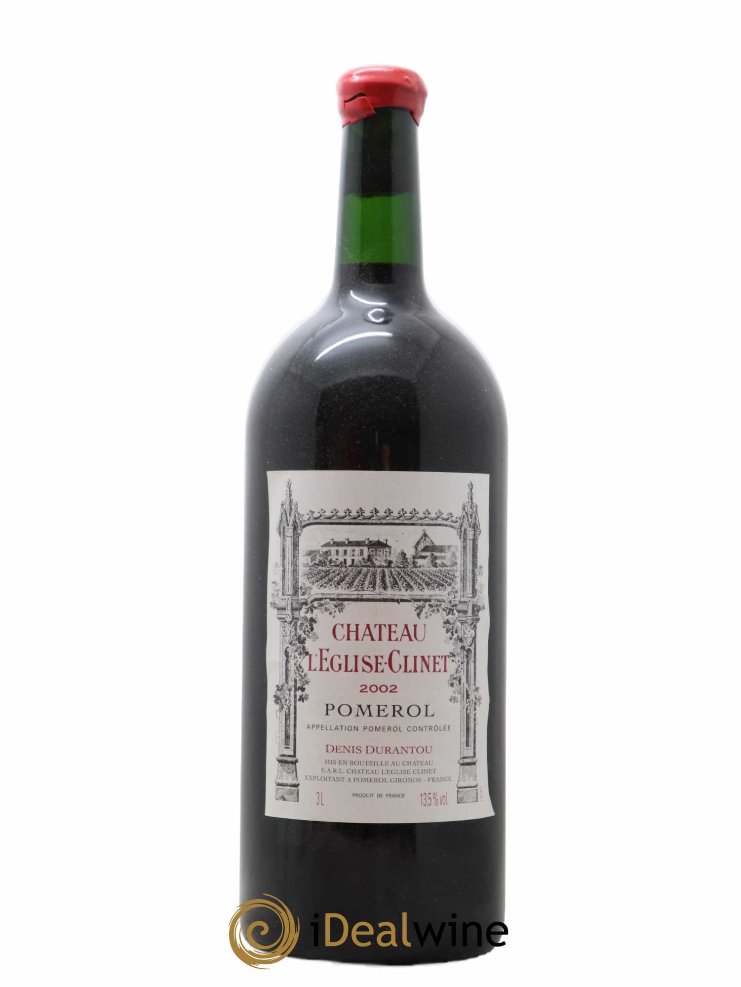 Château l' Église Clinet 2002 - Lot de 1 double magnum - 0