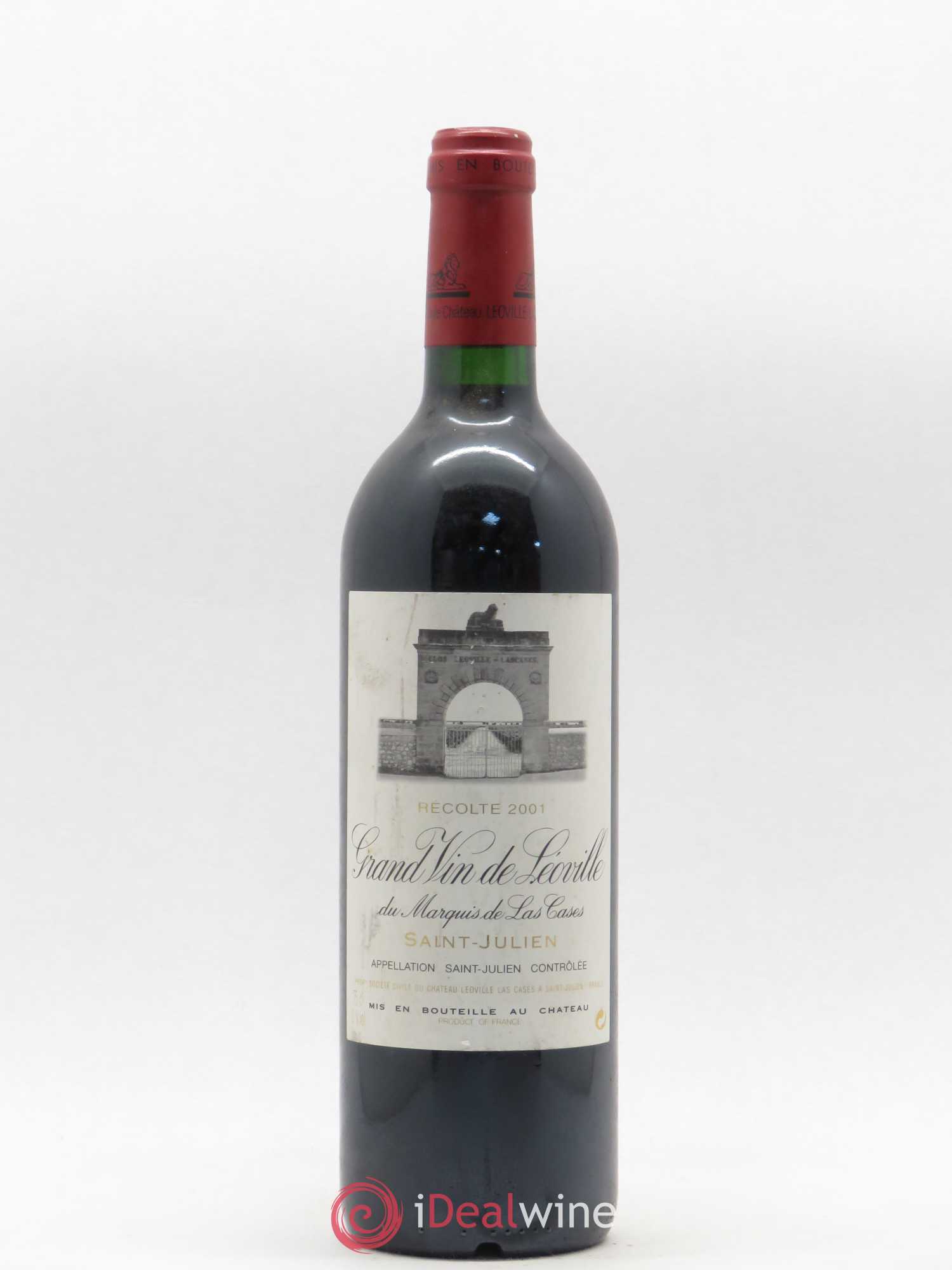 Château Léoville Las Cases 2ème Grand Cru Classé 2001 - Lot de 1 bouteille - 0