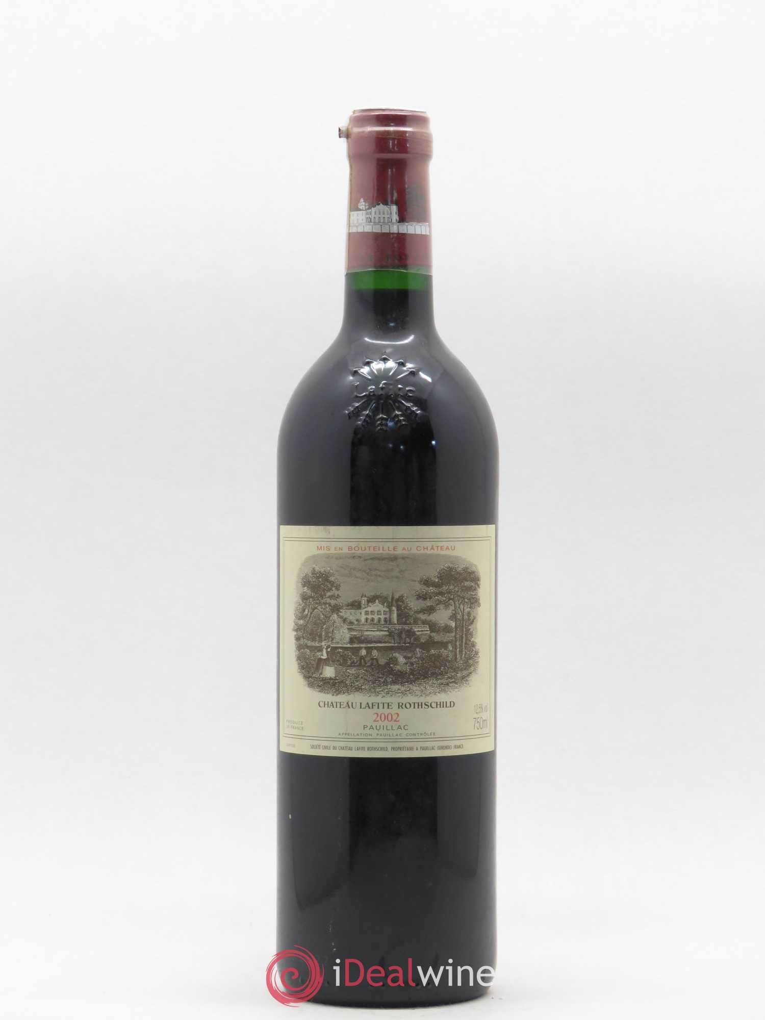Château Lafite Rothschild 1er Grand Cru Classé 2002 - Lot de 1 bouteille - 0