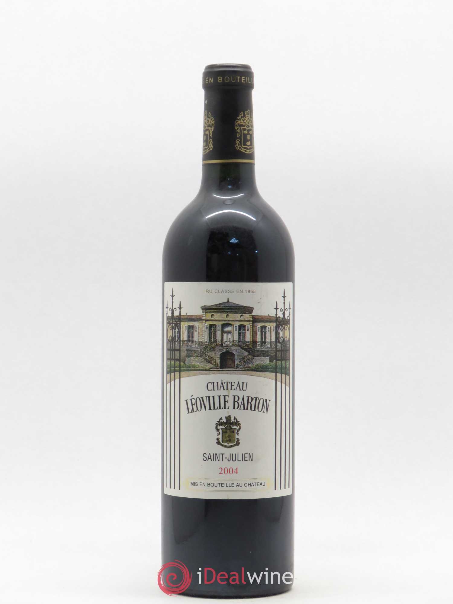 Château Léoville Barton 2ème Grand Cru Classé 2004 - Lot de 1 bouteille - 0