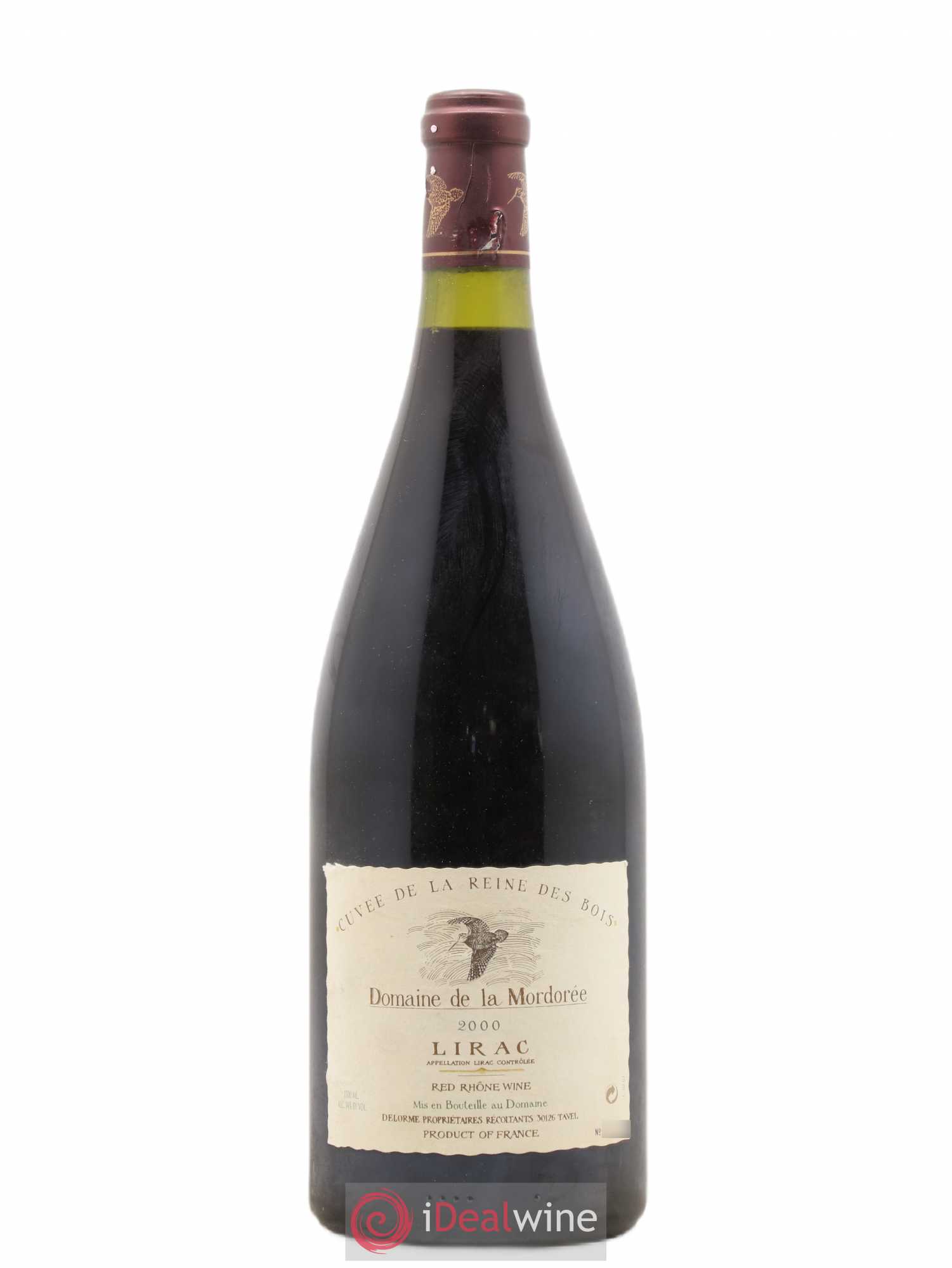 Lirac Cuvée Reine des Bois La Mordorée (Domaine de) 2000 - Lot de 1 magnum - 0