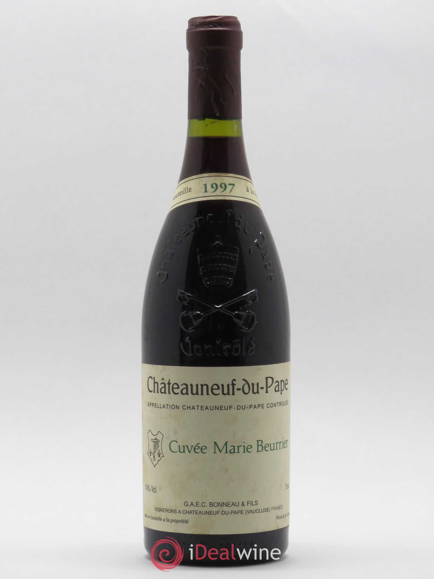 Châteauneuf-du-Pape Marie Beurrier Henri Bonneau & Fils 1997 - Lot de 1 bouteille - 0