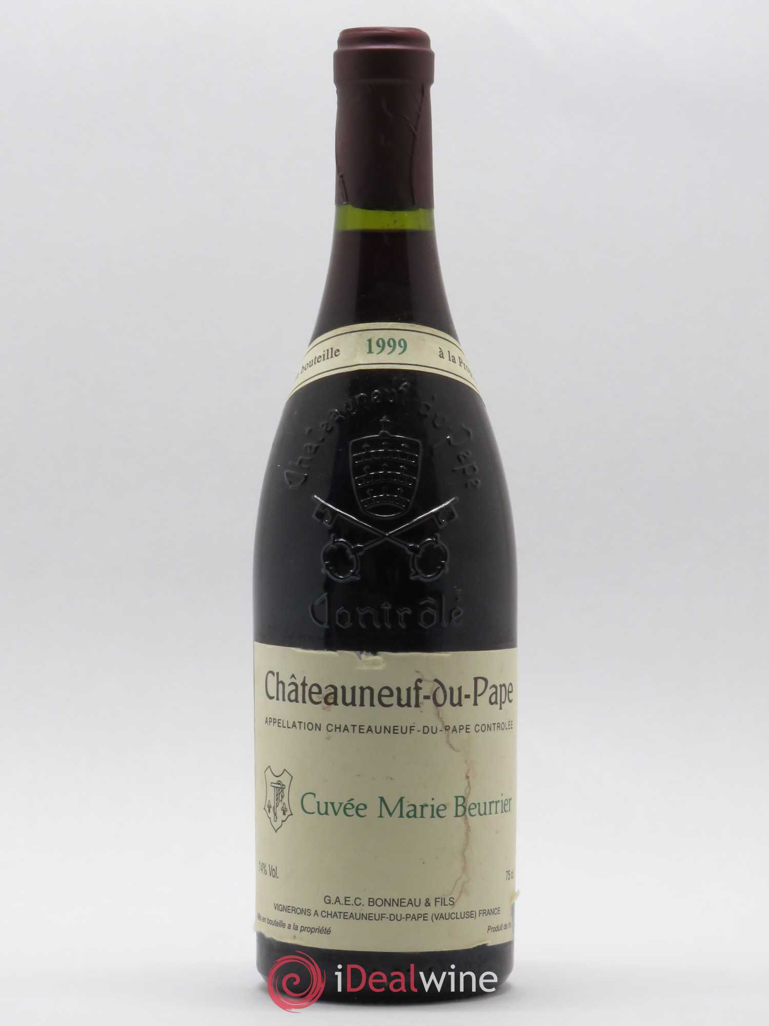 Châteauneuf-du-Pape Marie Beurrier Henri Bonneau & Fils 1999 - Lot de 1 bouteille - 0