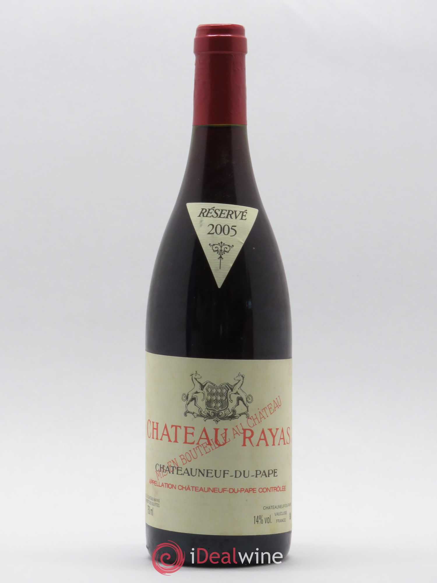 Châteauneuf-du-Pape Château Rayas Emmanuel Reynaud 2005 - Lot de 1 bouteille - 0