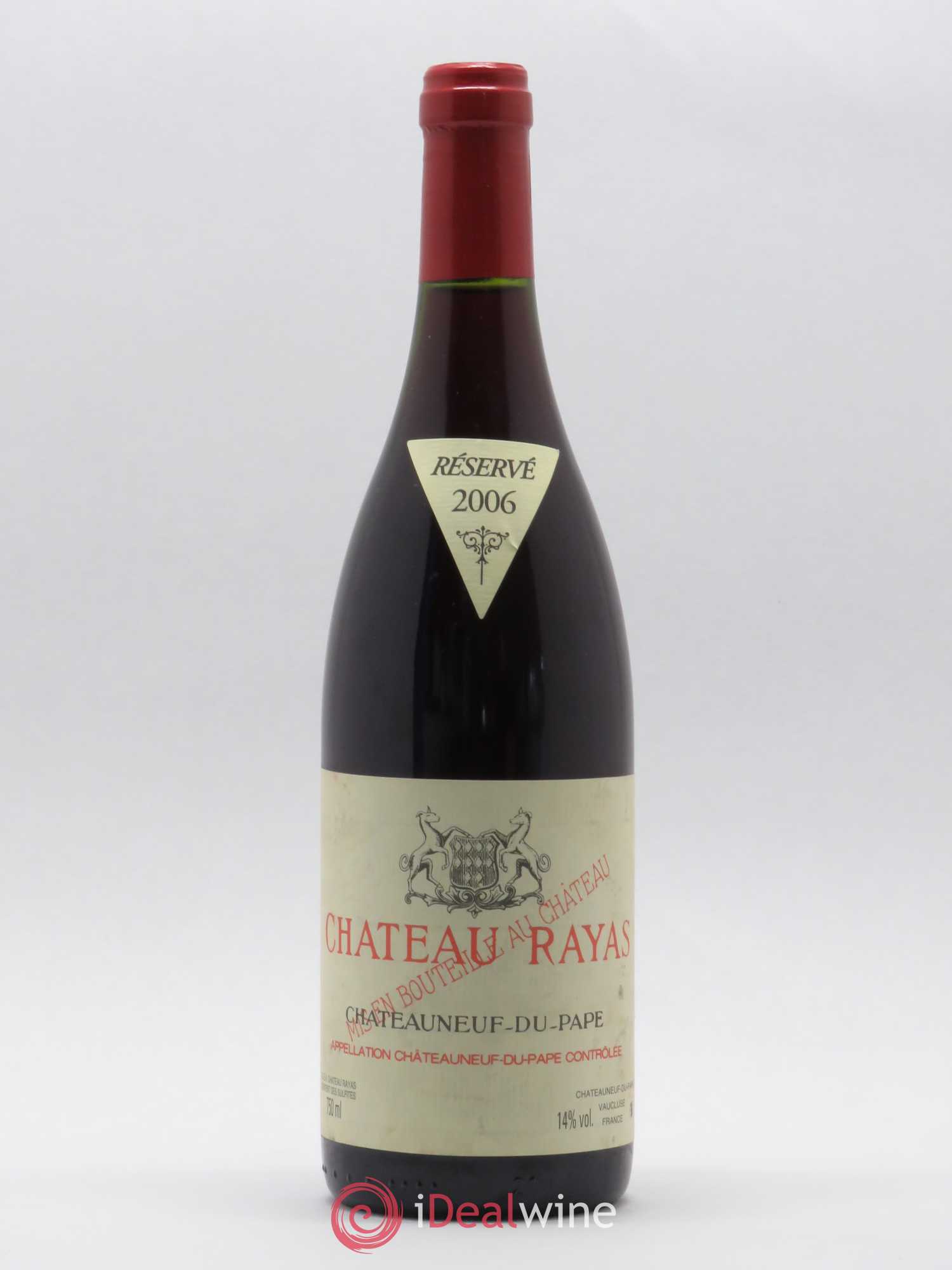 Châteauneuf-du-Pape Château Rayas Emmanuel Reynaud 2006 - Lot de 1 bouteille - 0