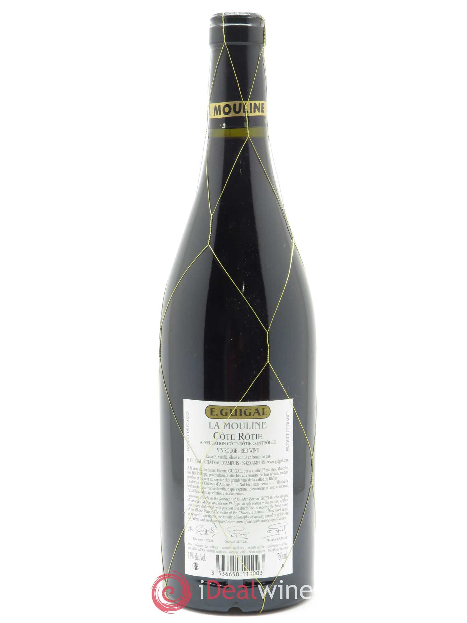 Côte-Rôtie La Mouline Guigal 2011 - Lot de 1 bouteille - 1